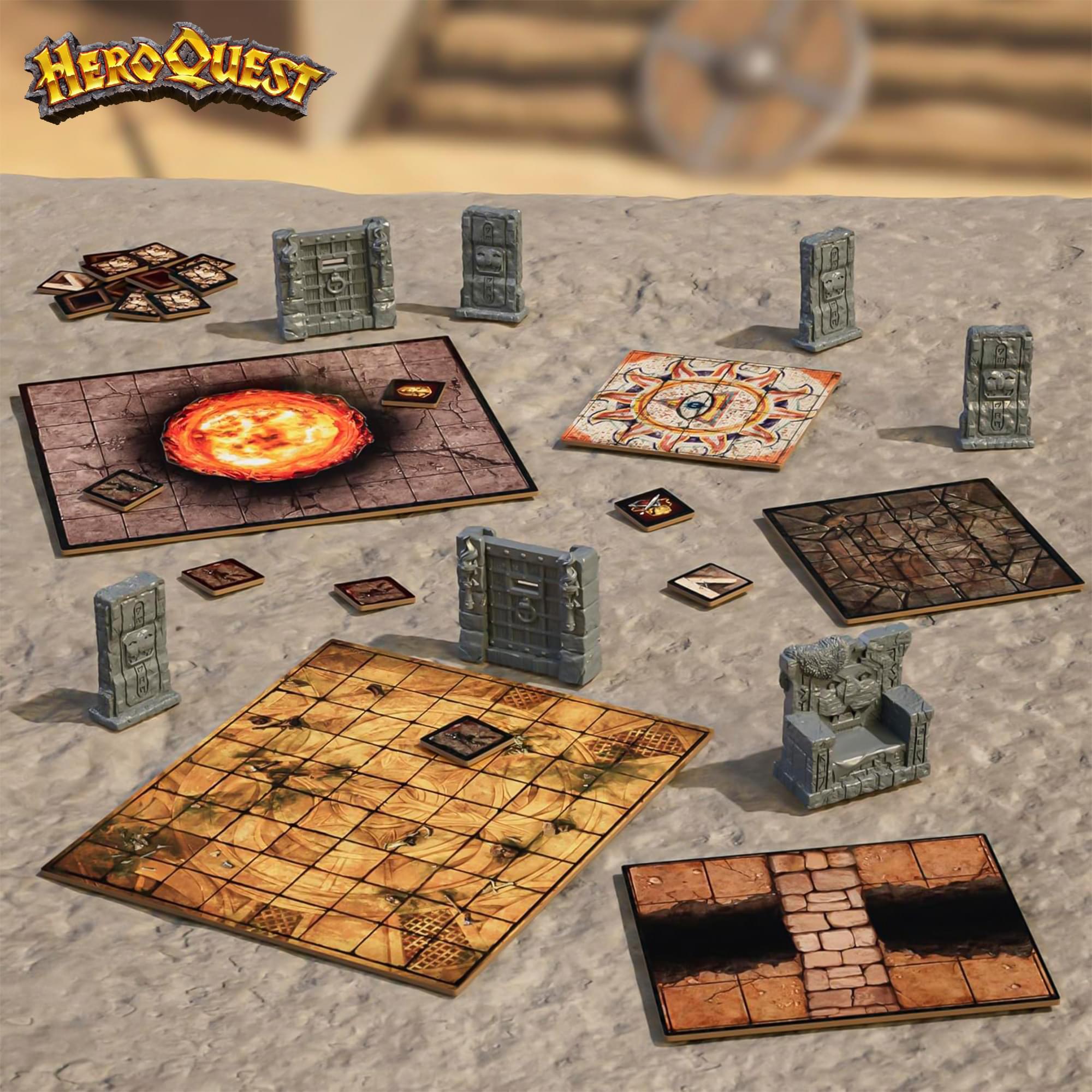 Hero Quest Against The Ogre Horde Quest Pack Roleplaying Game