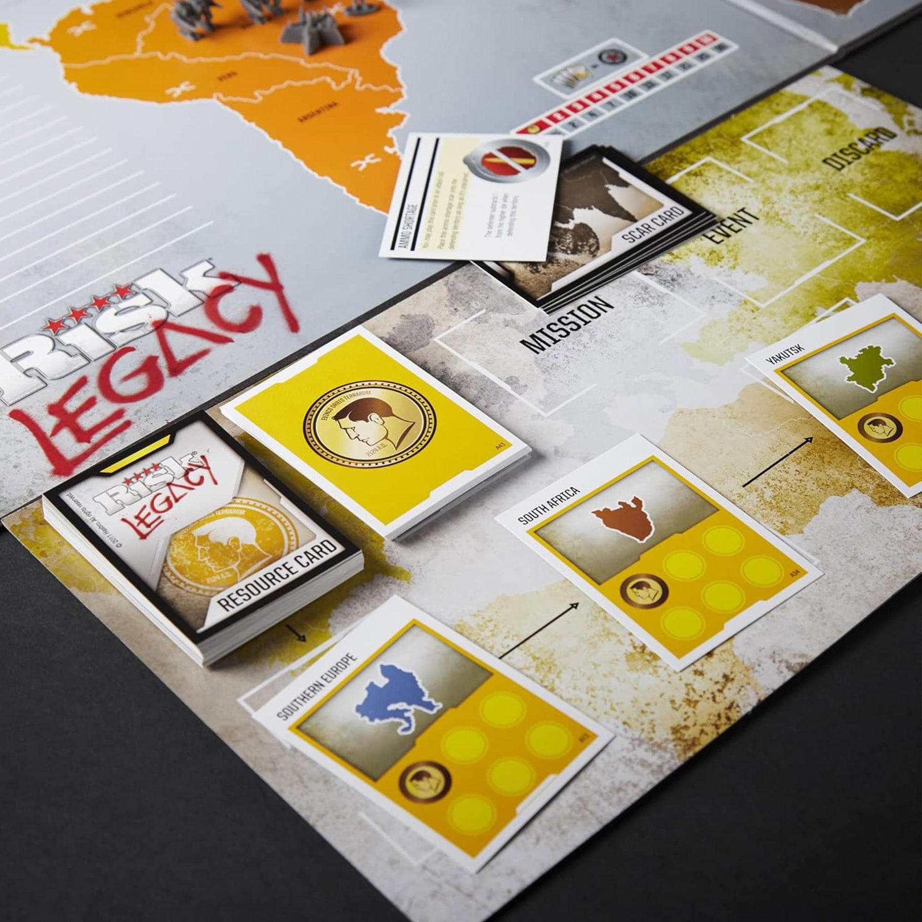 Risk Legacy Strategy Tabletop Game