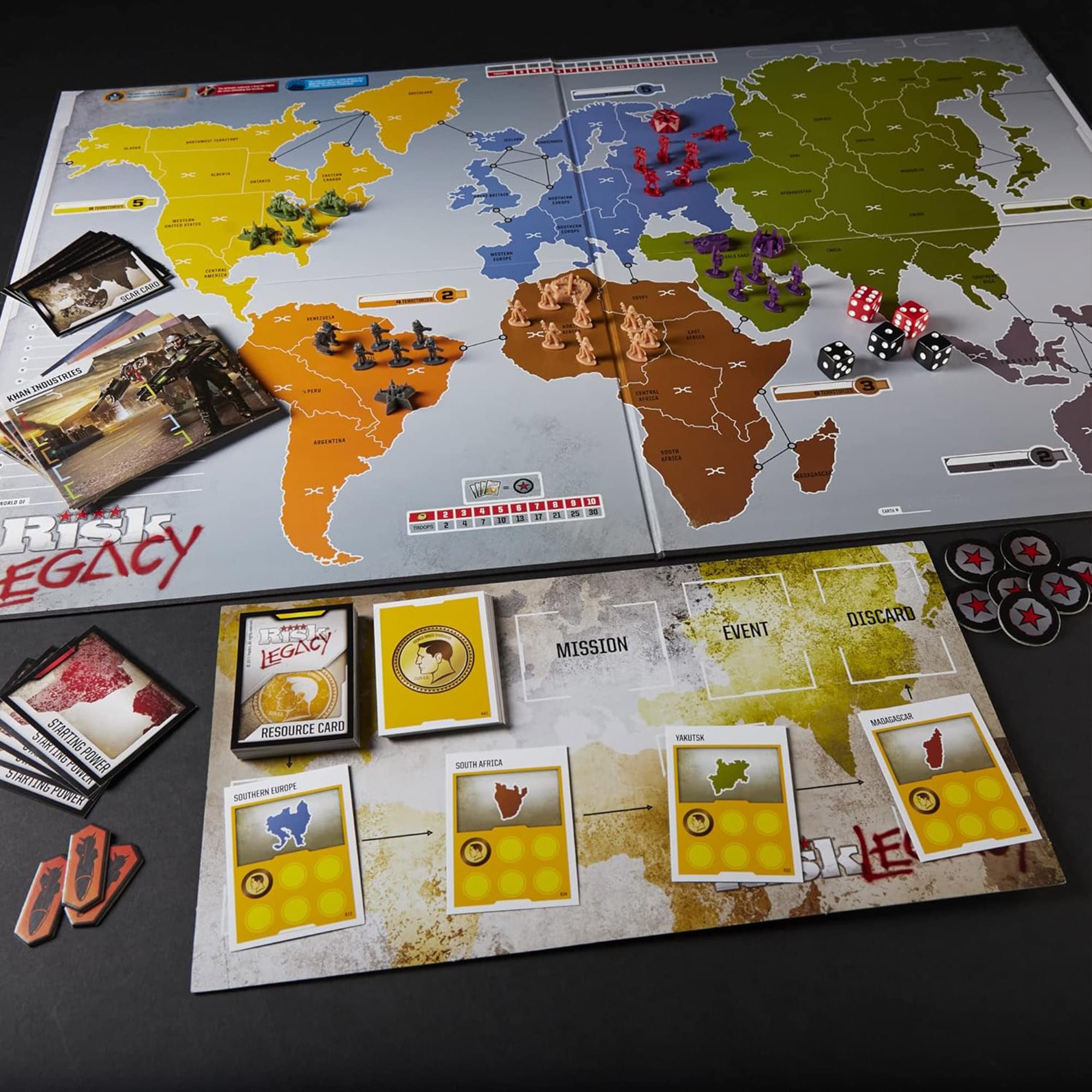 Risk Legacy Strategy Tabletop Game