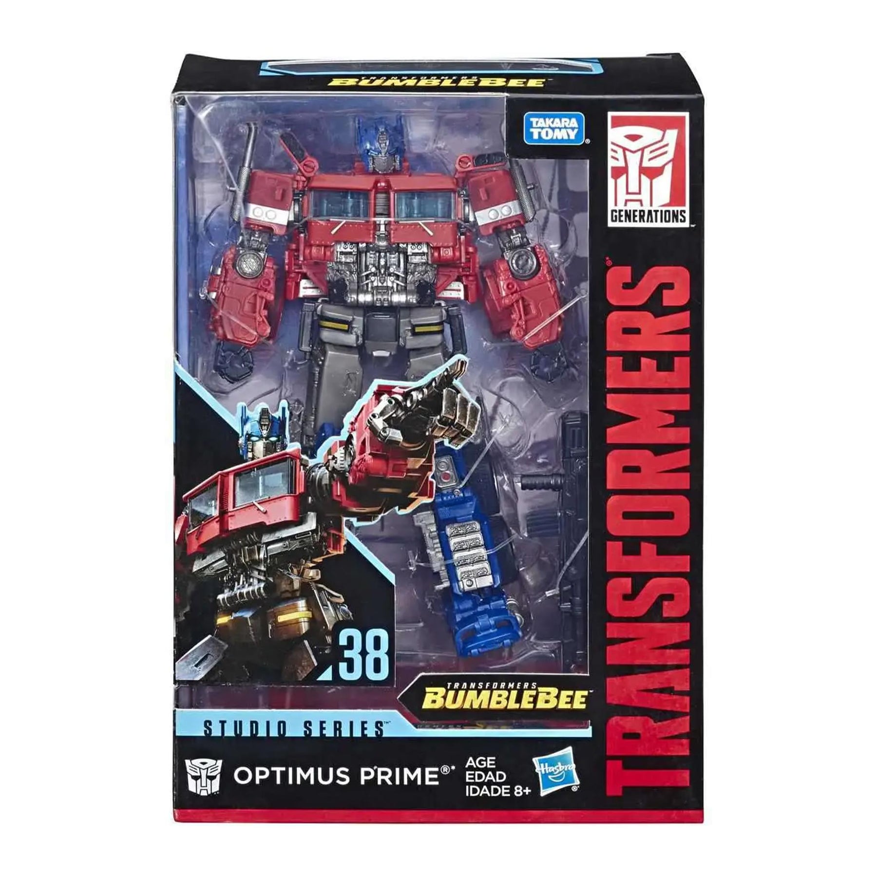 Transformers Studio Series 38 Voyager Class Bumblebee Movie Optimus Prime