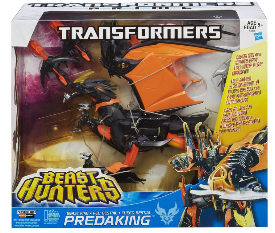 Transformers Prime Beast Hunter Fire Predaking Figure