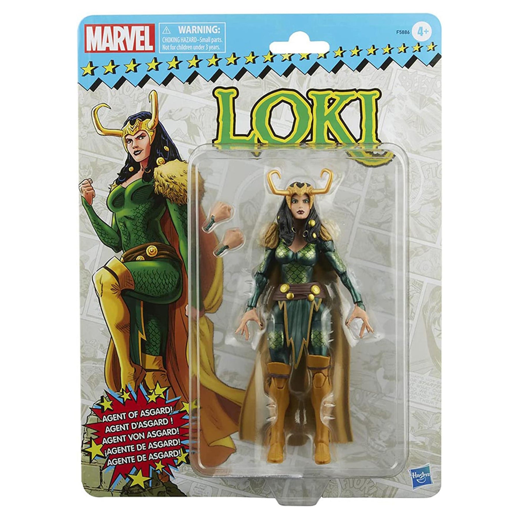 Avengers Legends Series Loki Collectible Marvel Comics Action Toy per bambini dai 6 anni in su con accessori e Build-A-Figure Piece, 15 cm Avengers Legends Series Loki Collectible Marvel Comics Action Toy per bambini dai 6 anni in su con accessori e Build-A-Figure Piece, 15 cm