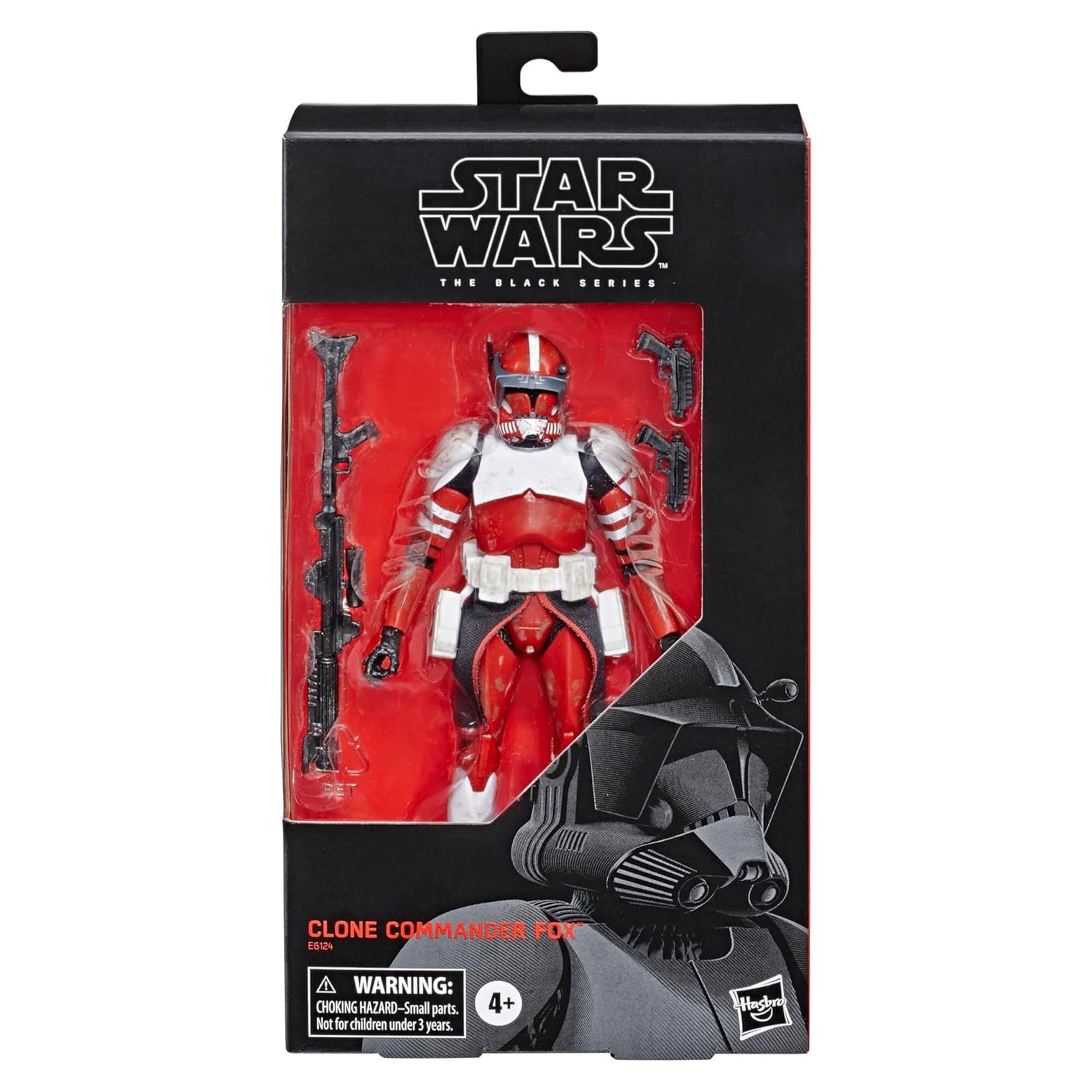 Star Wars Black Series 6 Inch Action Figure | Clone Commander Fox