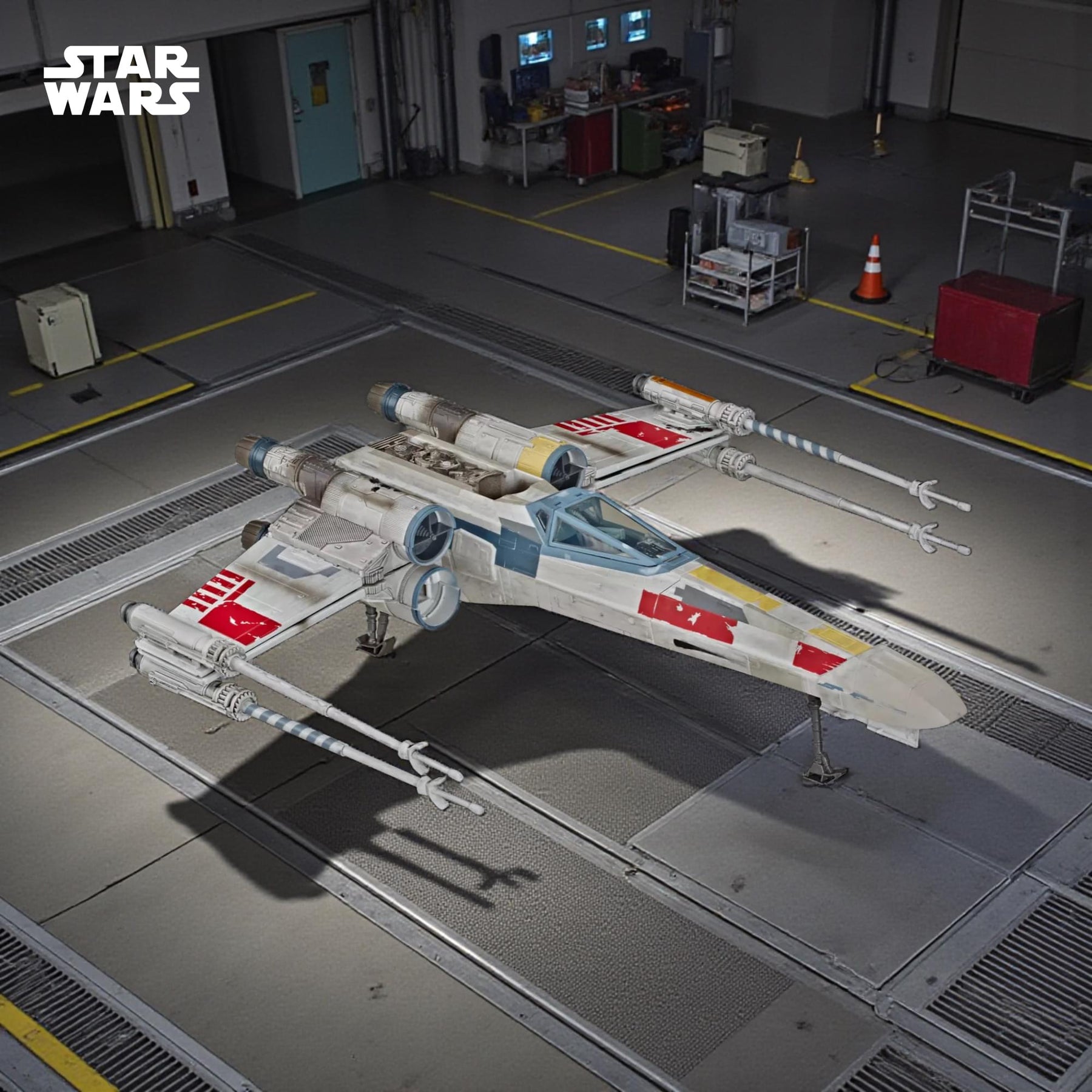 Star Wars Luke Skywalker Red 5 X-Wing 3.75-Inch Scale Action Figure Vehicle