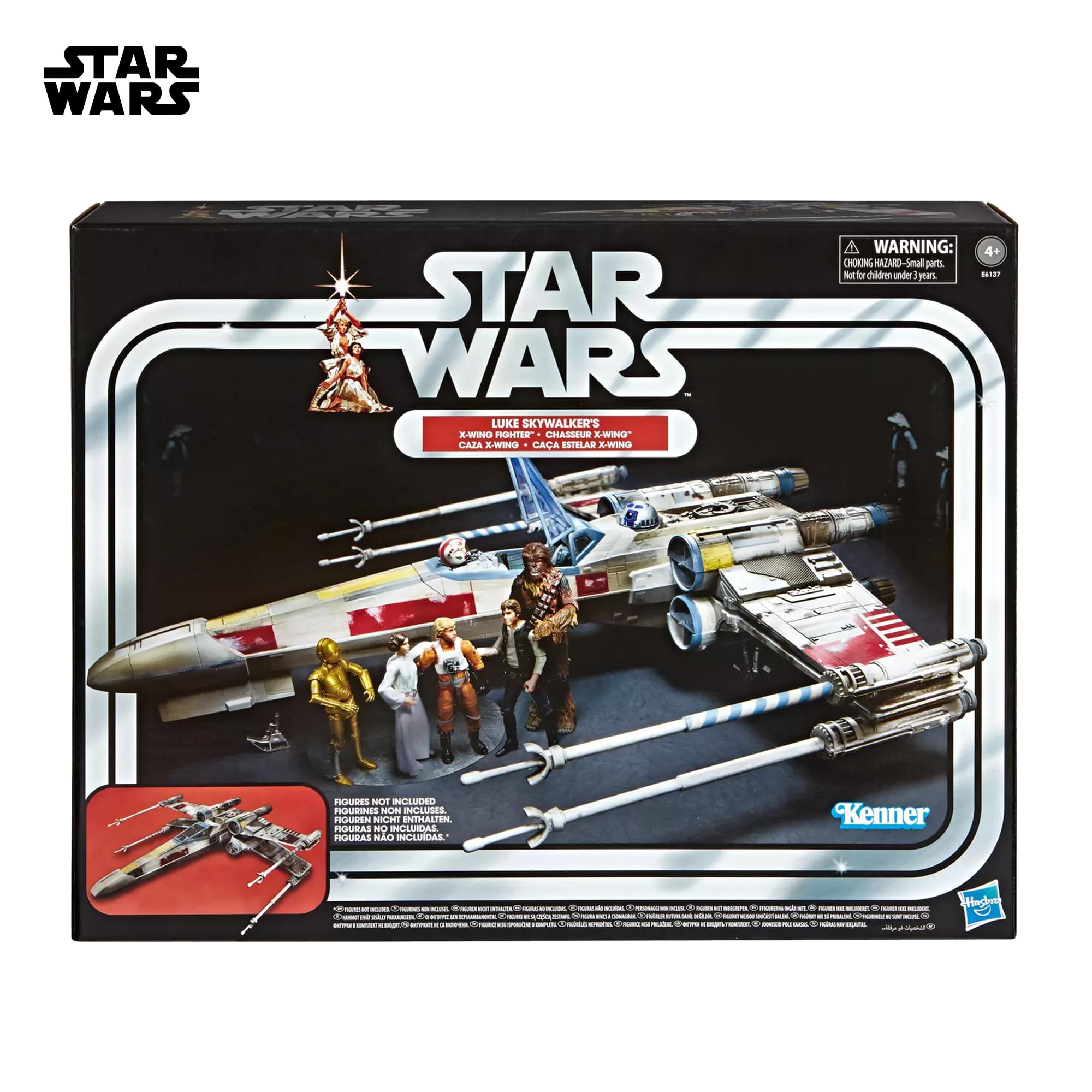 Star Wars Luke Skywalker Red 5 X-Wing 3.75-Inch Scale Action Figure Vehicle