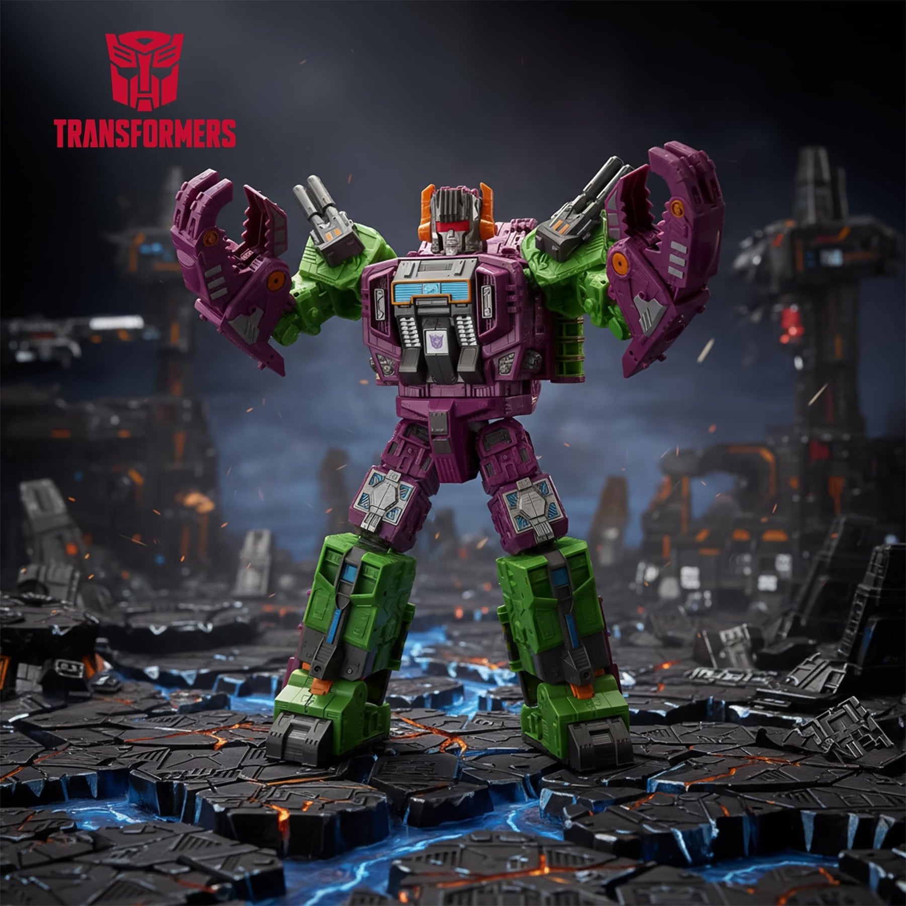 Transformers Earthrise War for Cybertron Trilogy Titan Scorponok Figure