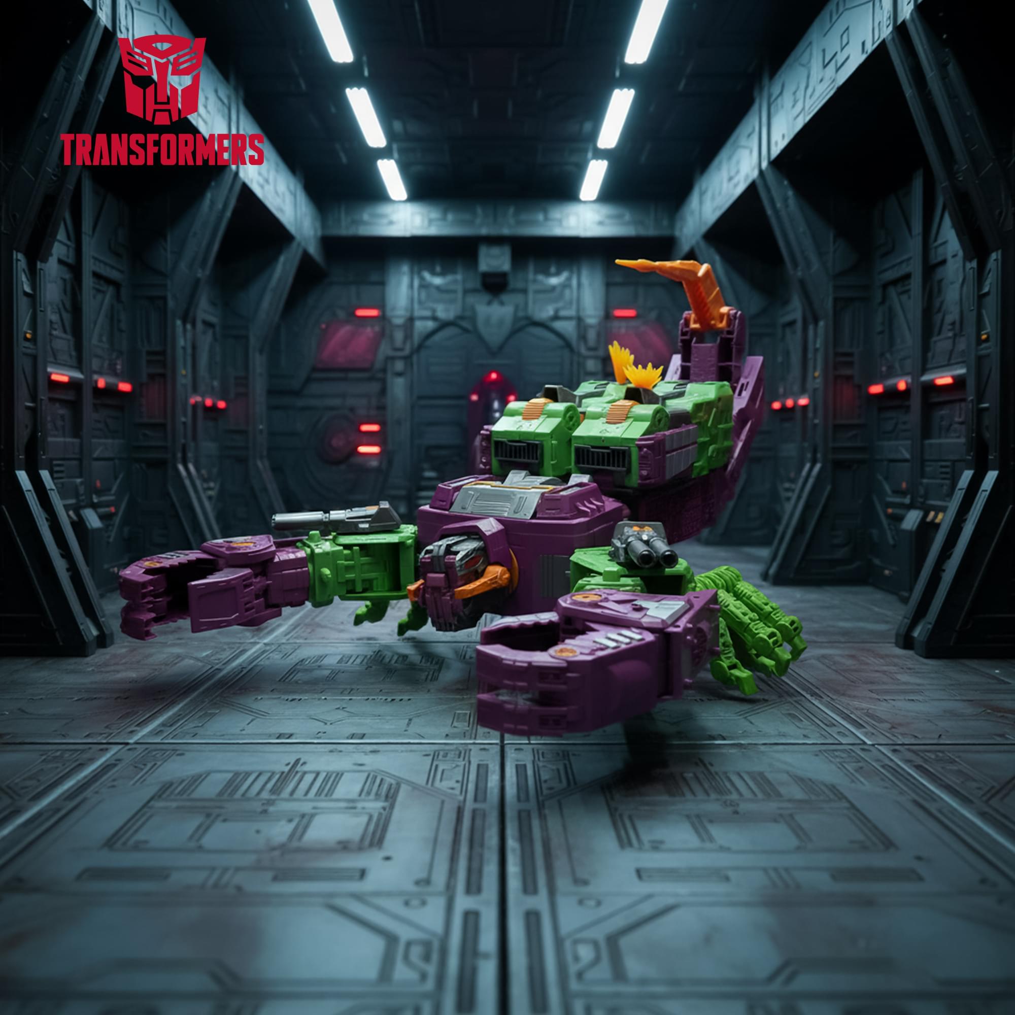 Transformers Earthrise War for Cybertron Trilogy Titan Scorponok Figure