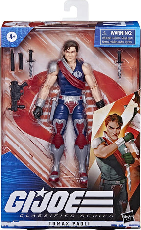 GI Joe Classified Series 6 Inch Action Figure | Tomax Paoli