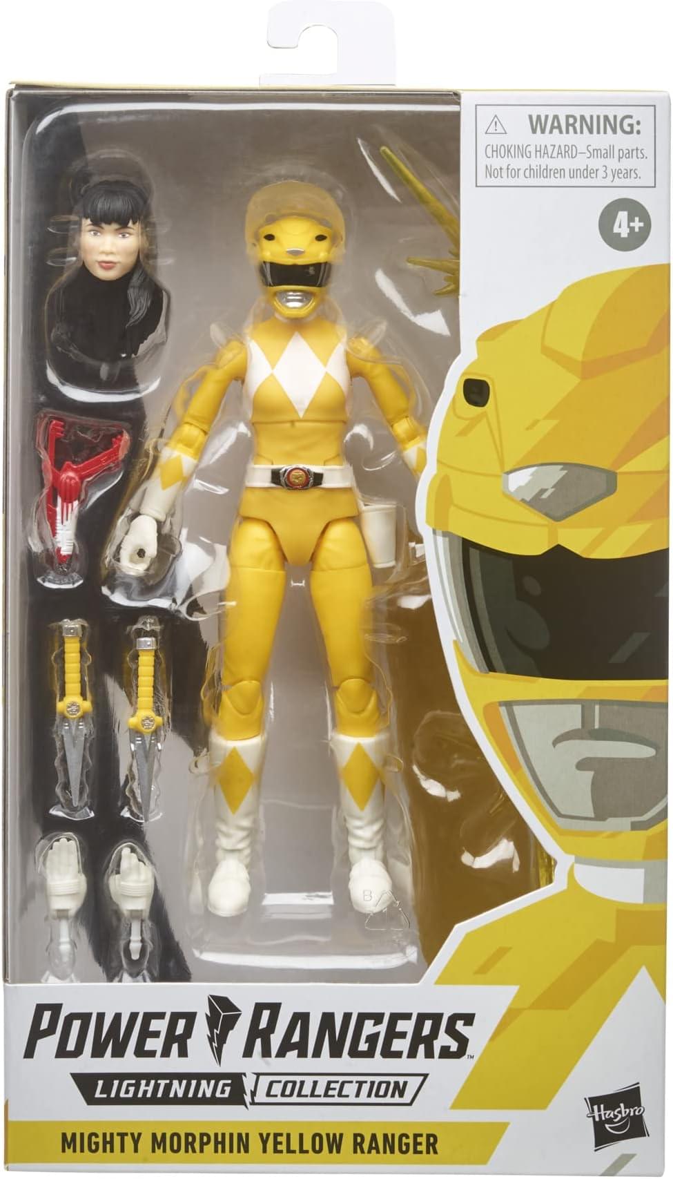 Power Rangers Lightning Collection Action Figure | Mighty Morphin Yellow Ranger