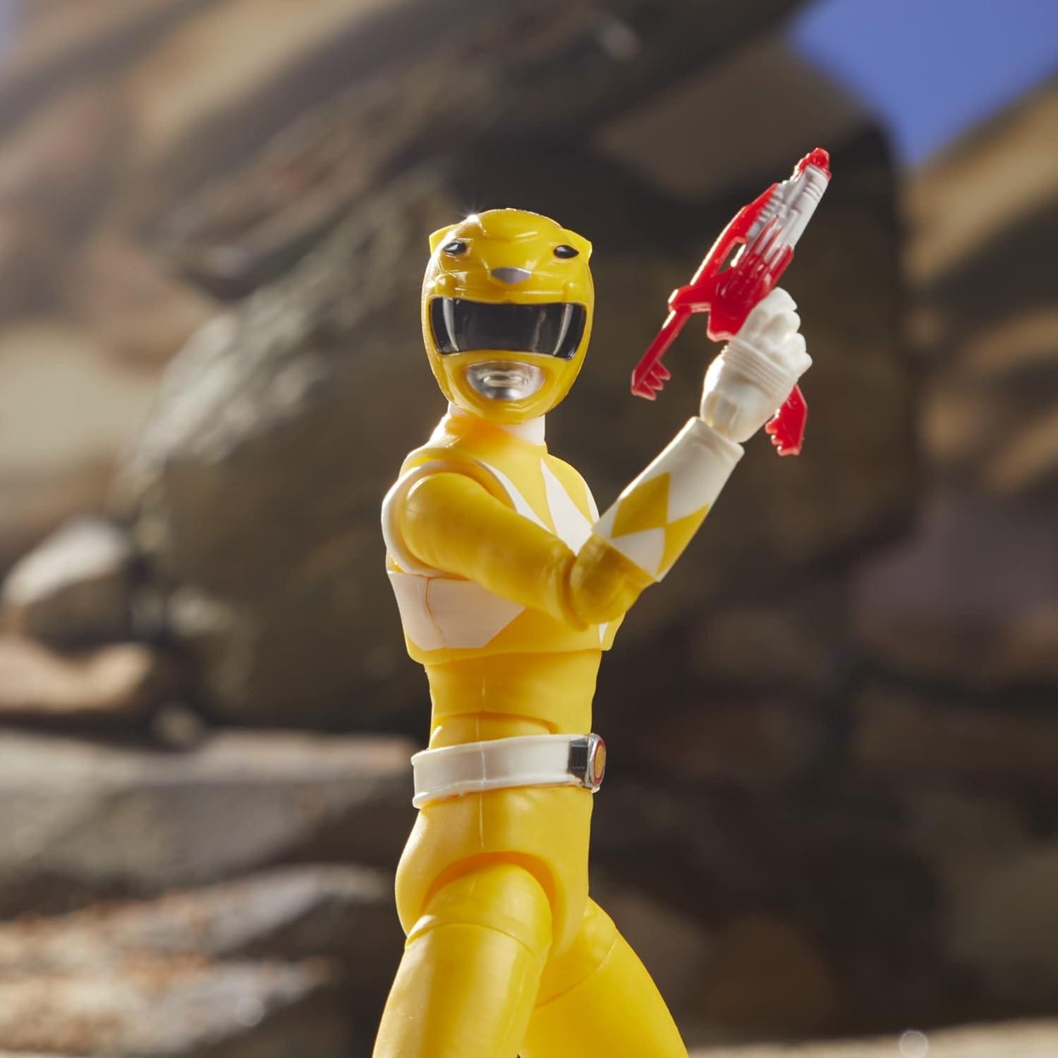 Power Rangers Lightning Collection Action Figure | Mighty Morphin Yellow Ranger