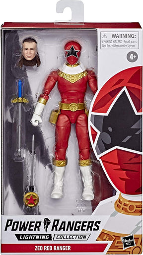 Power Rangers Lightning Collection 6 Inch Figure | Zeo Red Ranger