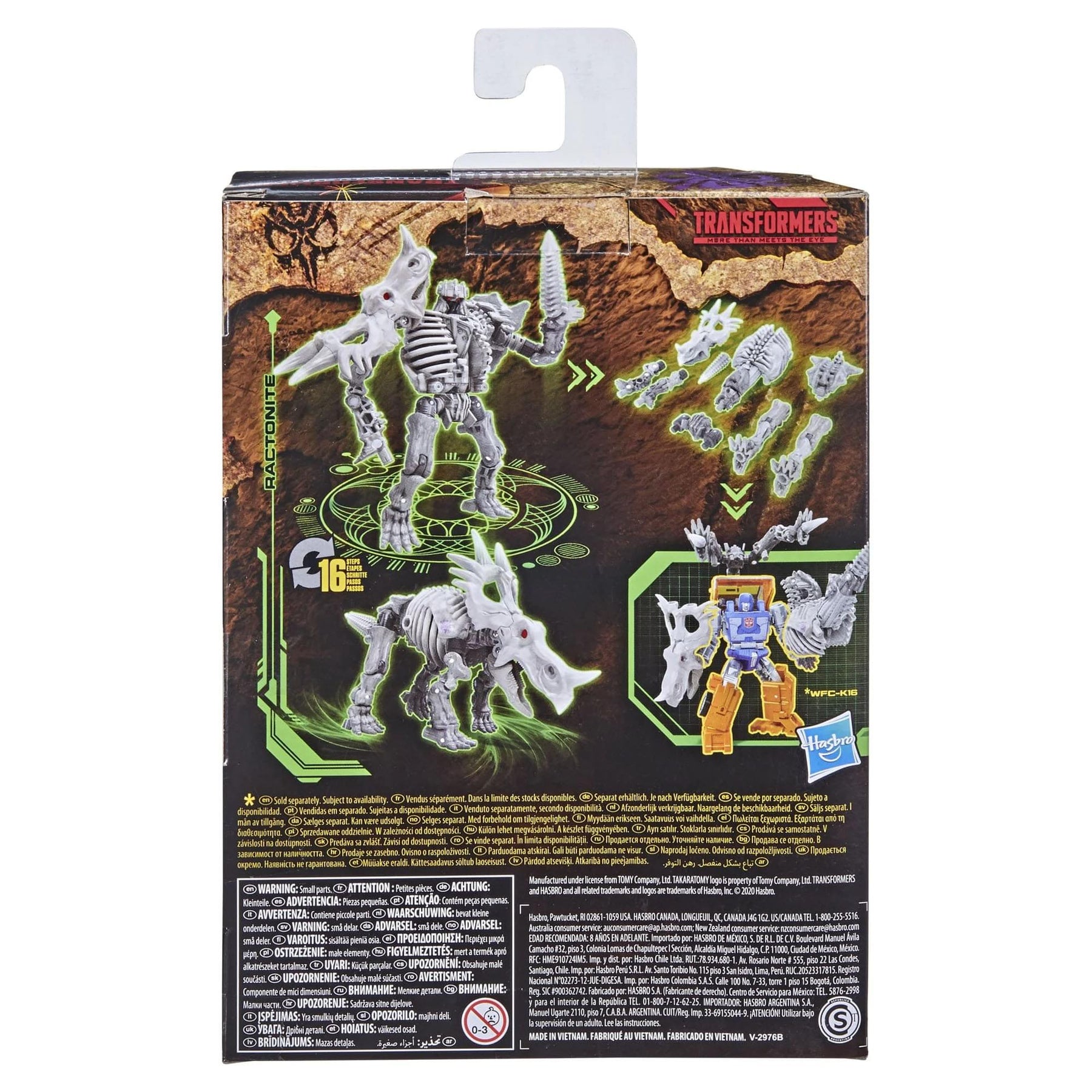 Transformers War for Cybertron WFC-K15 Ractonite Fossilizer Action Figure