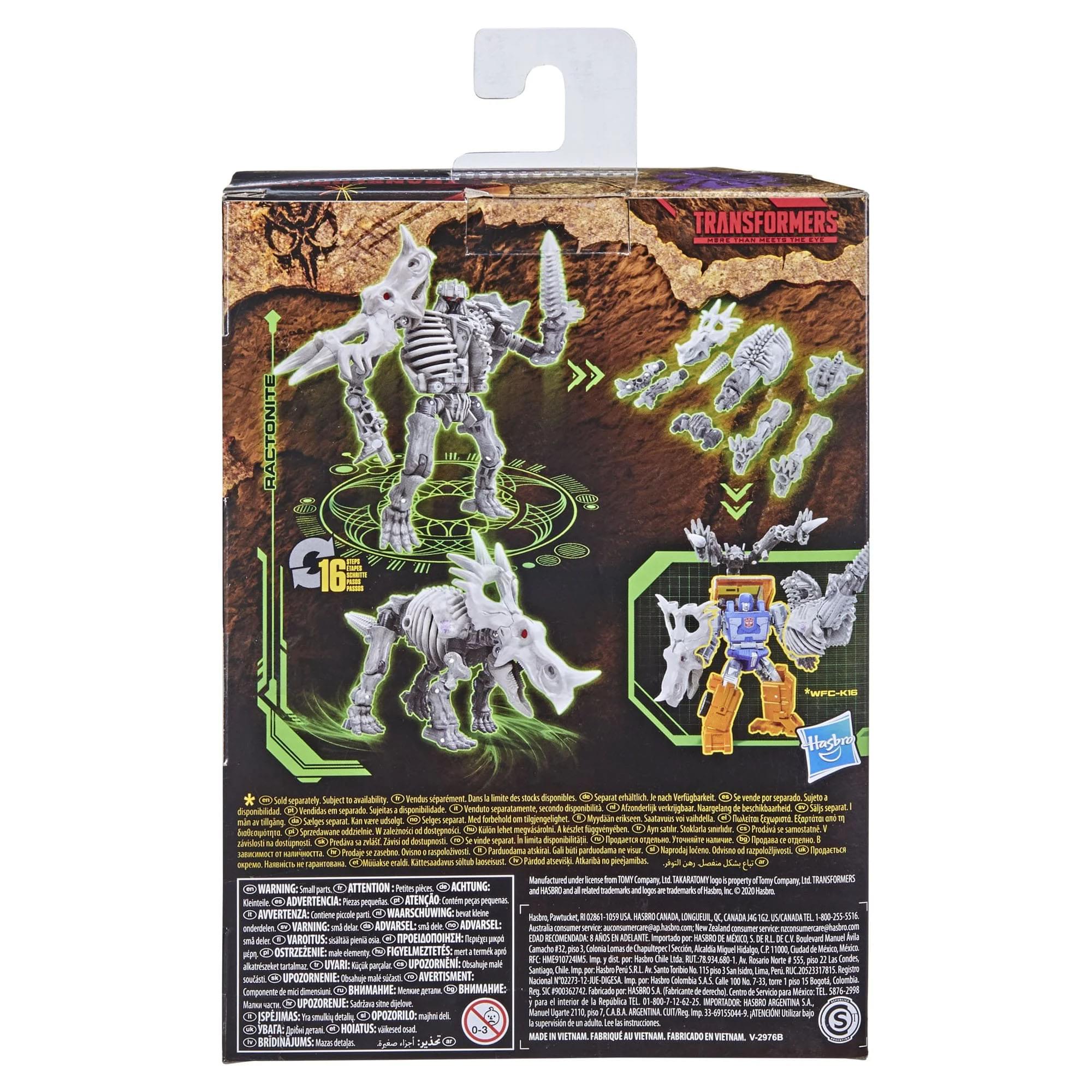 Transformers War for Cybertron WFC-K15 Ractonite Fossilizer Action Figure