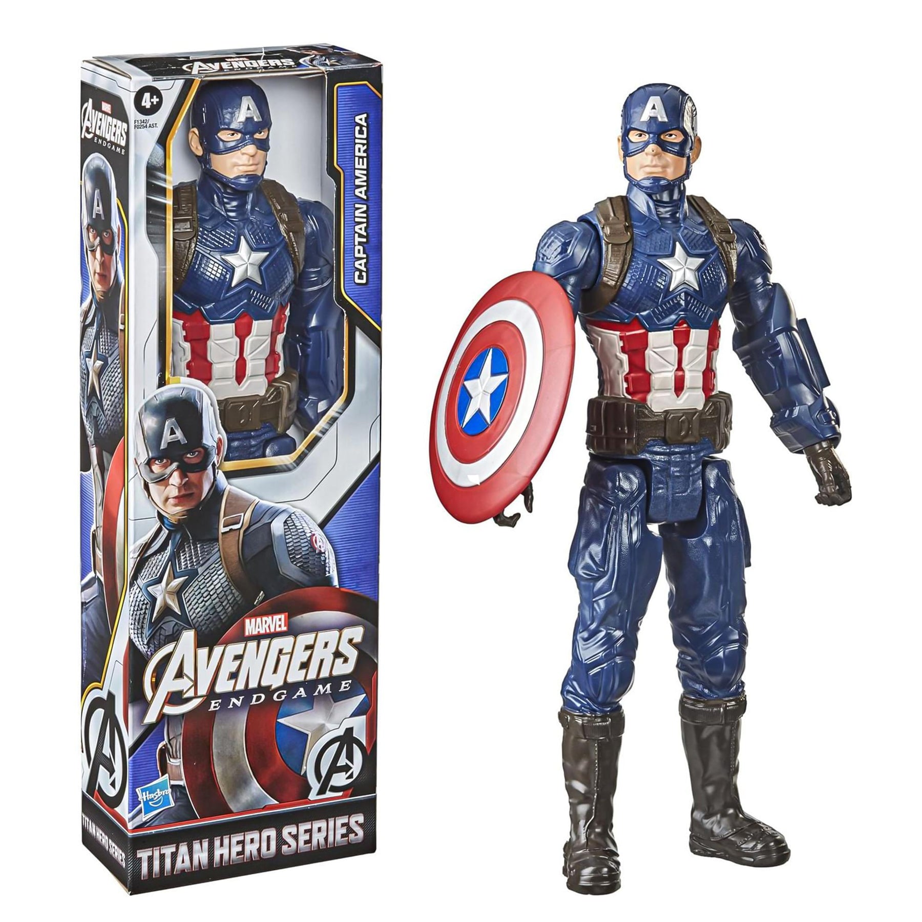 Marvel Avengers Titan Hero Captain America Action Figure