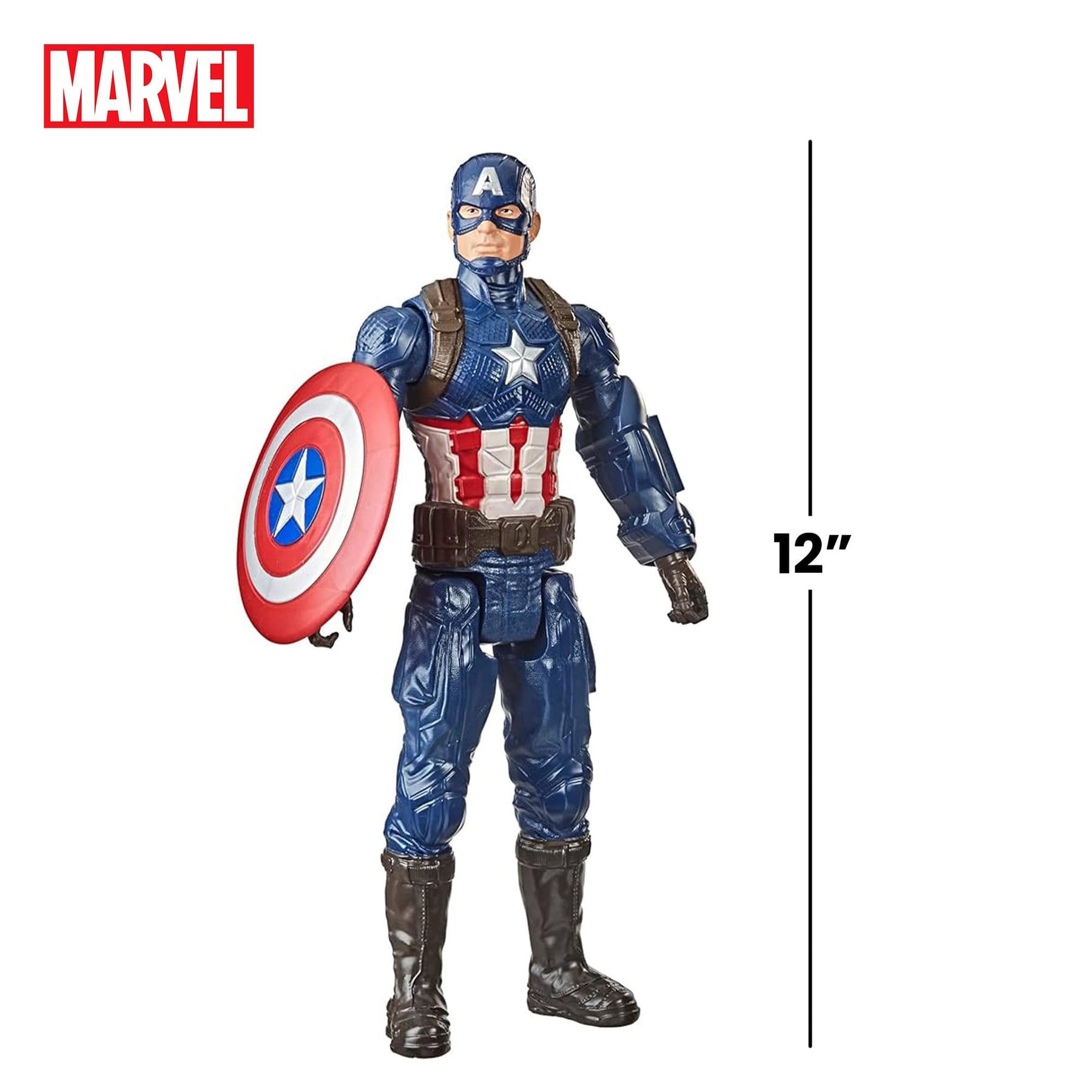 Marvel Avengers Titan Hero Captain America Action Figure