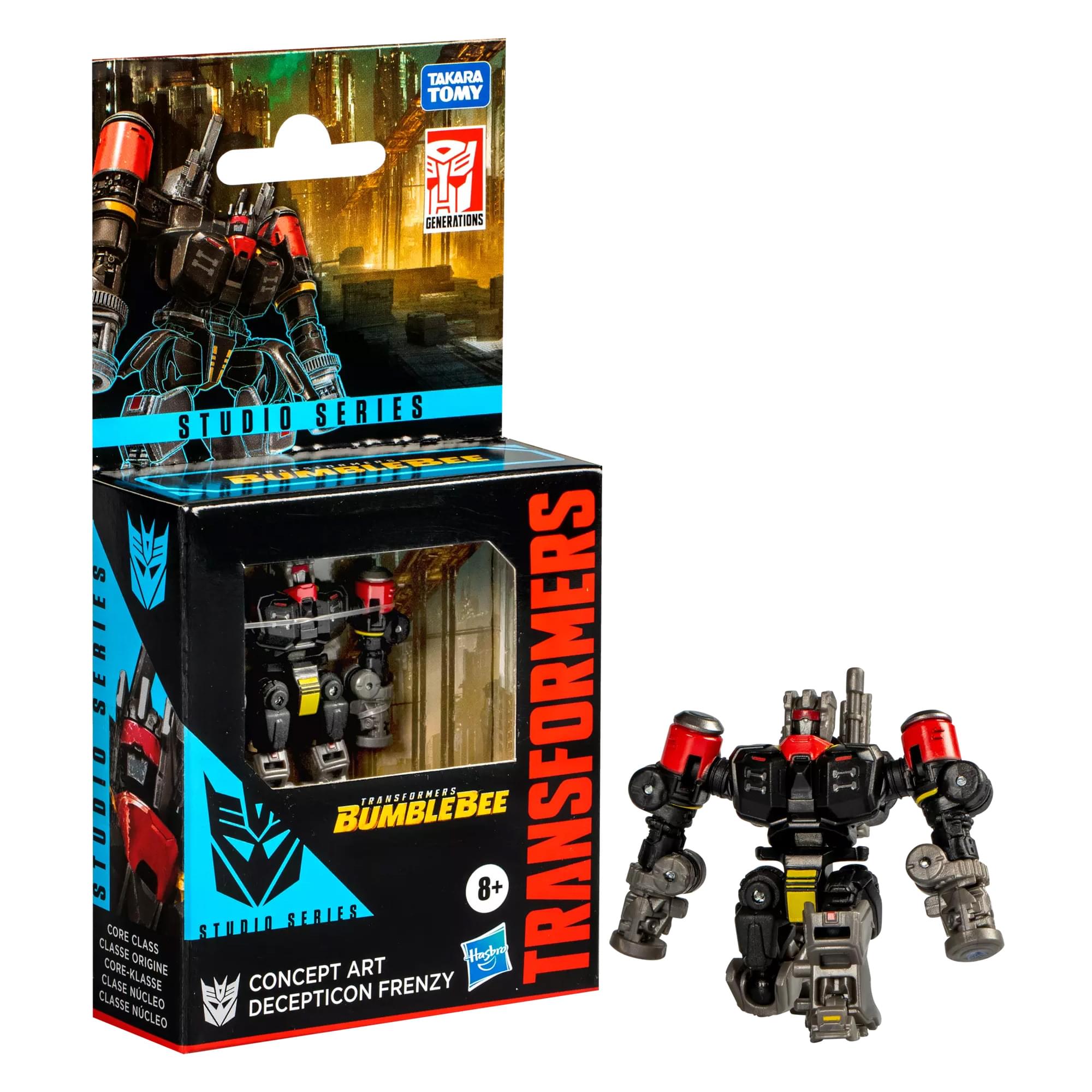 Transformers Studio Series Bumblebee Figure | Concept Art Decepticon Frenzy