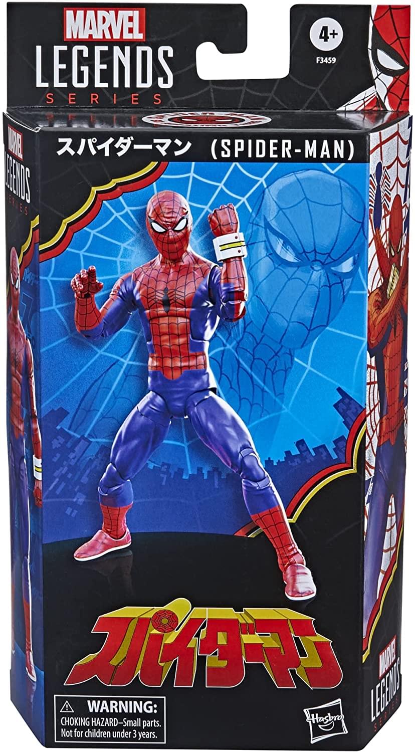 Marvel Legends Series: Spider-Man Action Figure - Ispirata Ai Fumetti, Articolata, Con Accessori, 4+