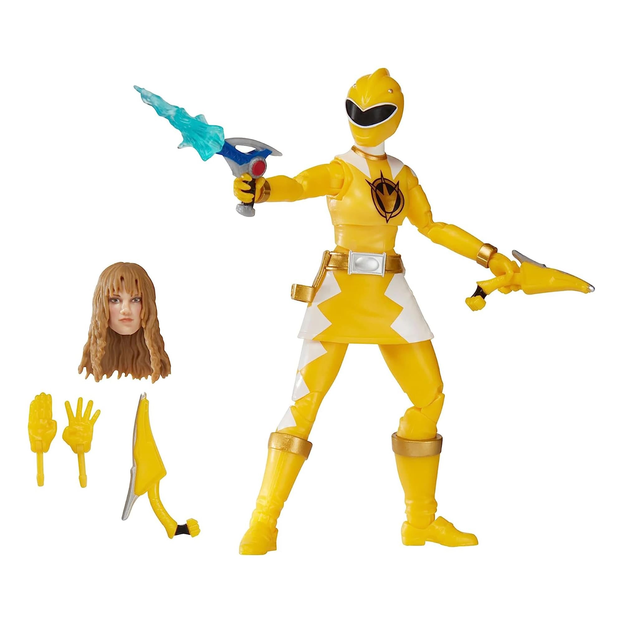 Power Rangers Lightning | Dino Yellow Ranger | Free Shipping