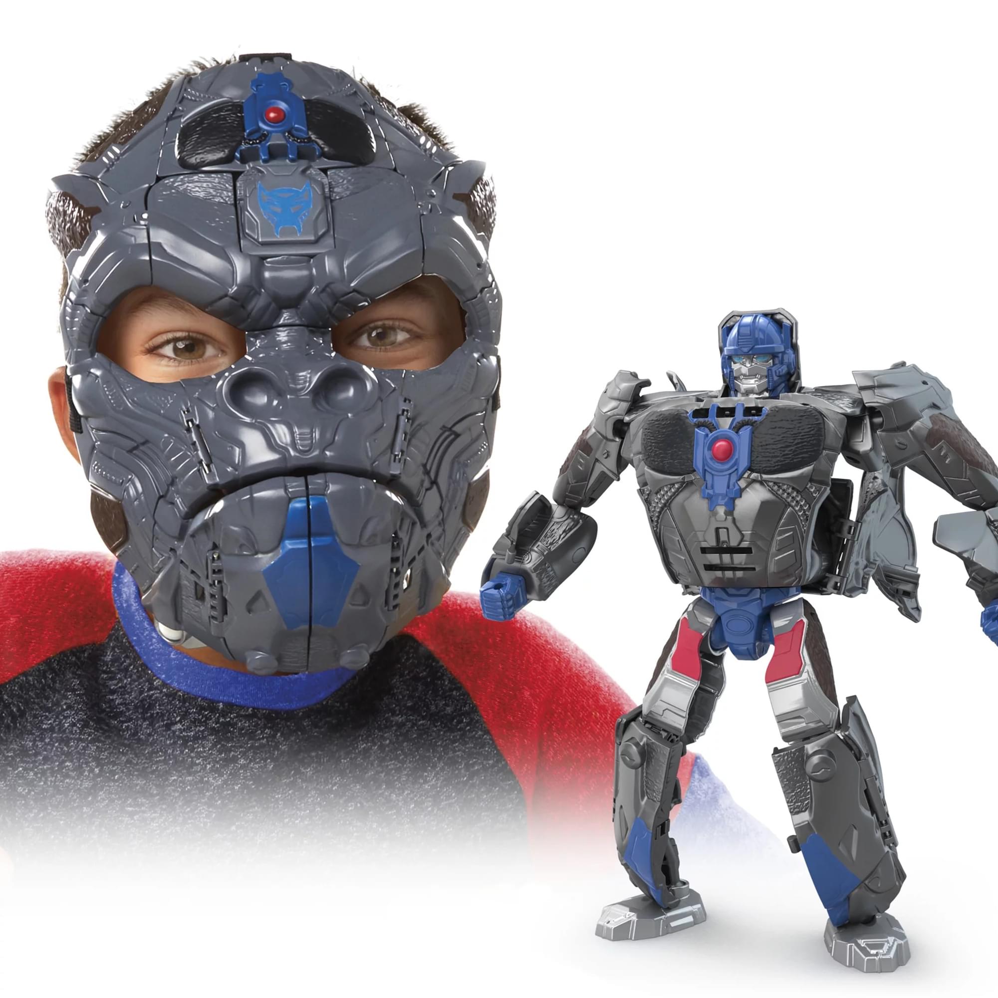 Transformers: Rise of the Beasts 2-in-1 Optimus Primal Role Play Mask