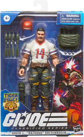 G.I. Joe Classified 6 Inch Action Figure | Tiger Force Bazooka Katzenbogen