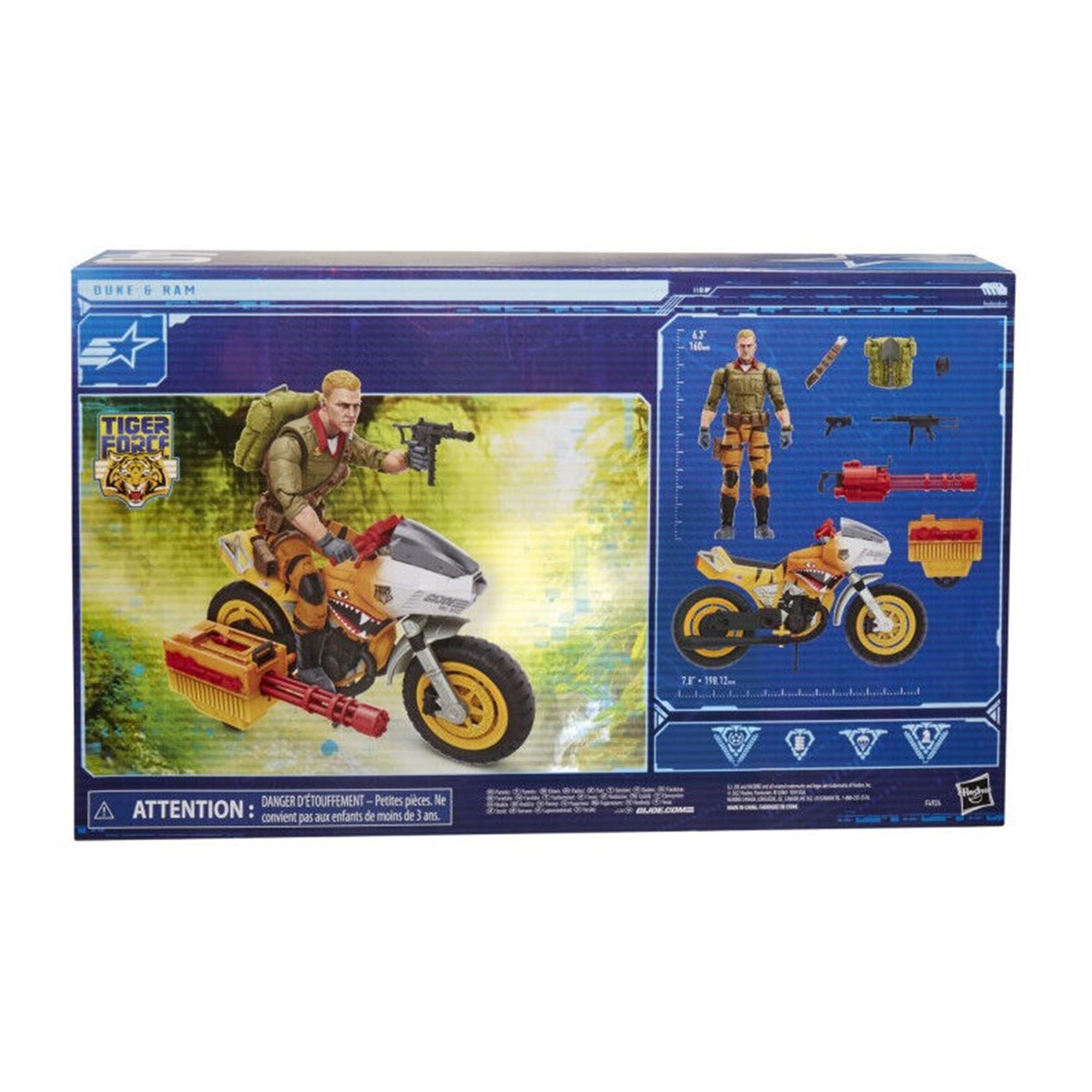 G.I. Joe Classified 6 Inch Tiger Force Duke & RAM Vehicle
