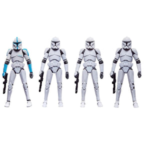 Star Wars 3.75 Inch Action Figure 4-Pack | Phase I Clone Troopers