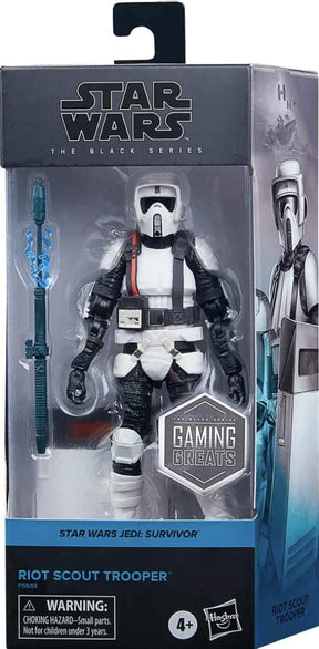 Star Wars Black Series Gaming Greats 6 Inch Action Figure | Riot Scout Trooper