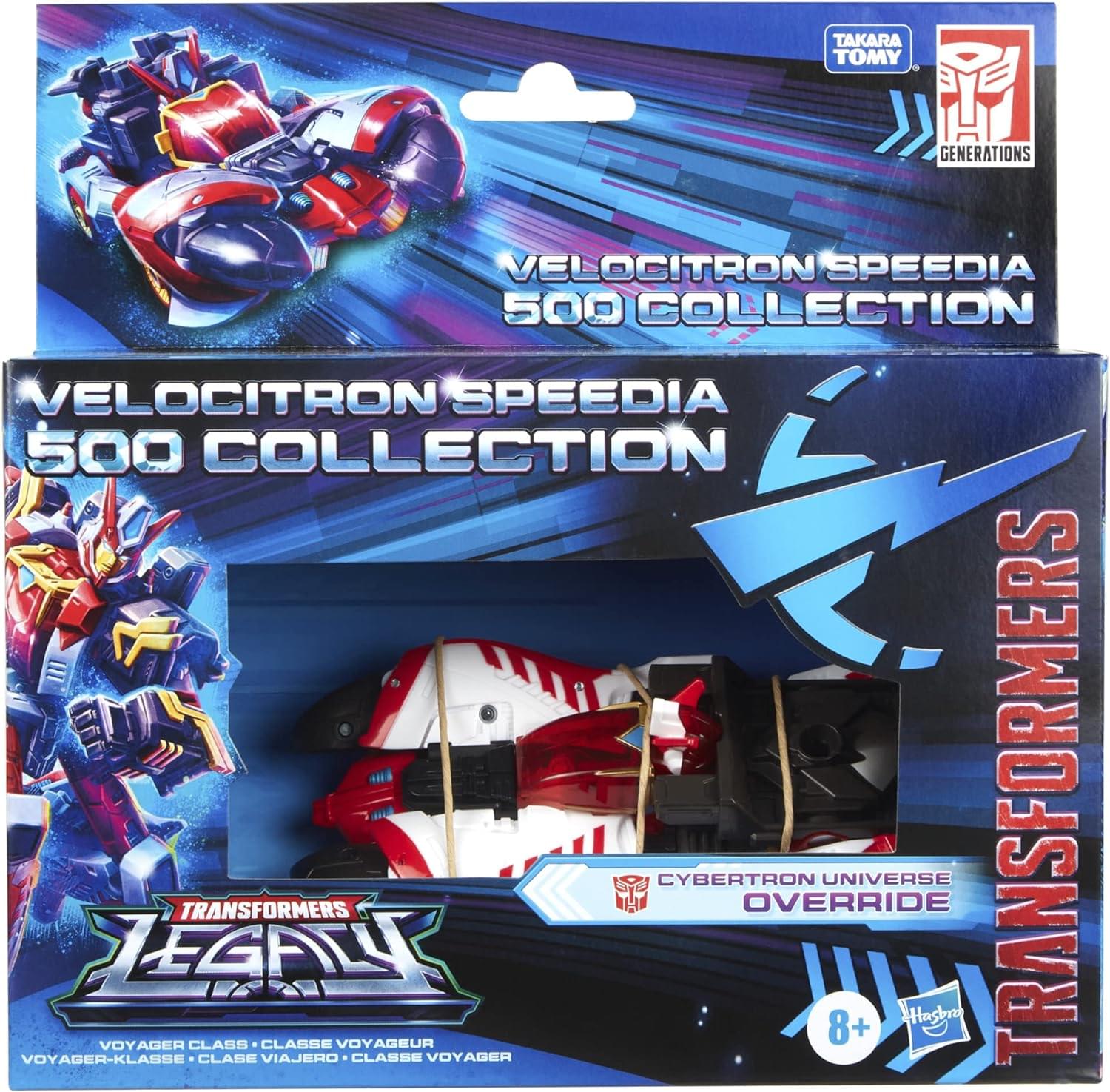 Transformers Legacy Velocitron Speedia 500 Voyager Override Action Figure
