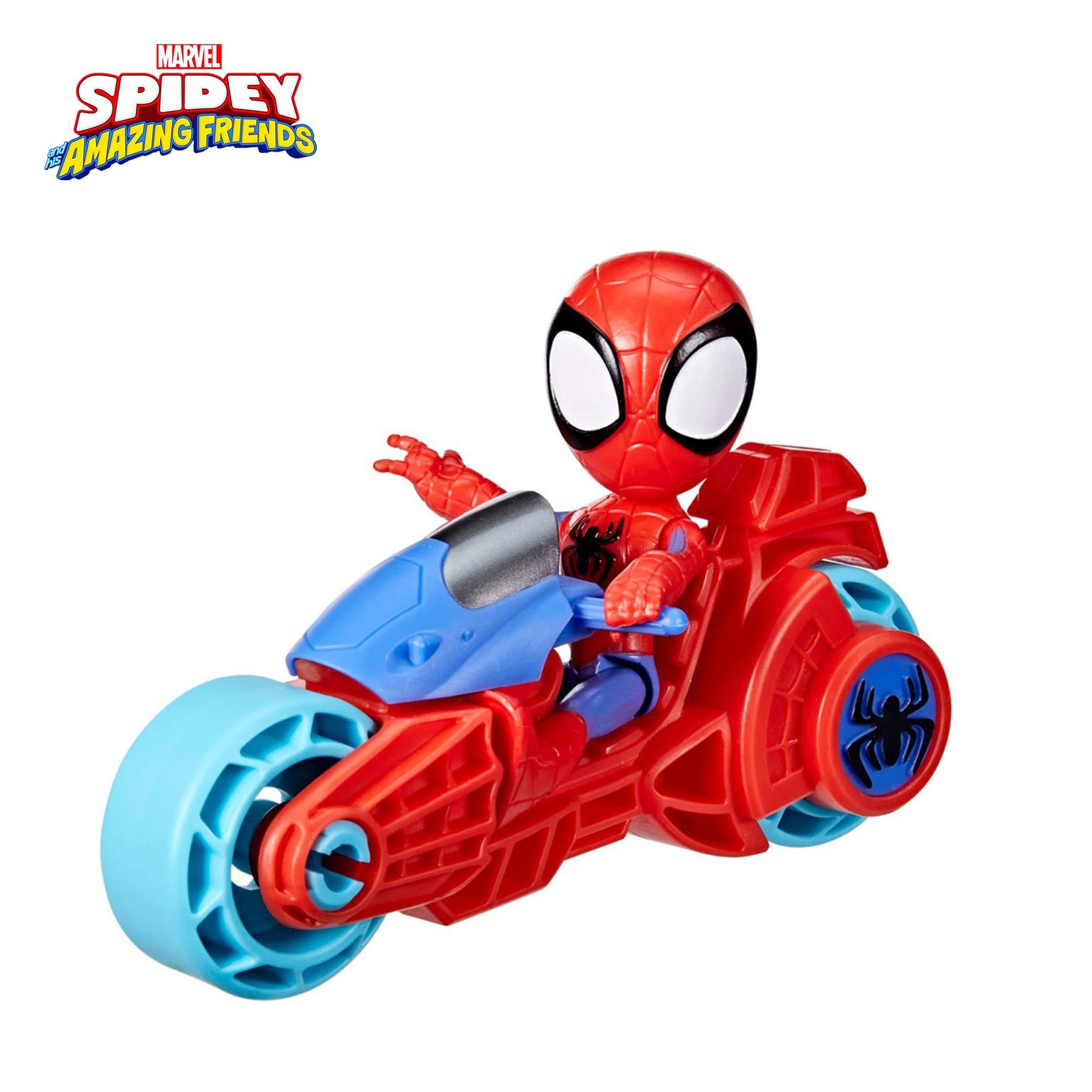 Marvel Spidey and Friends Figure & Motorcycle | Spidey