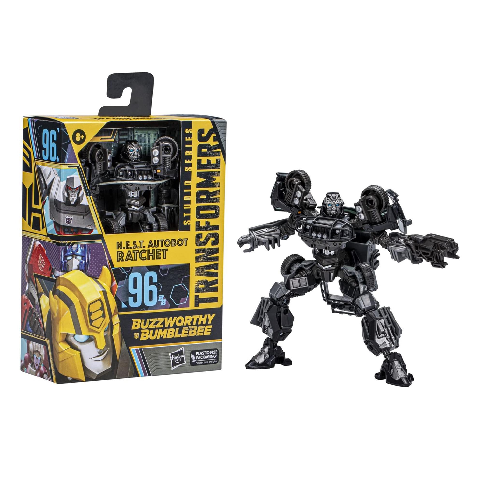 Transformers Studio Series 96 Buzzworthy Bumblebee | N.E.S.T. Autobot Ratchet
