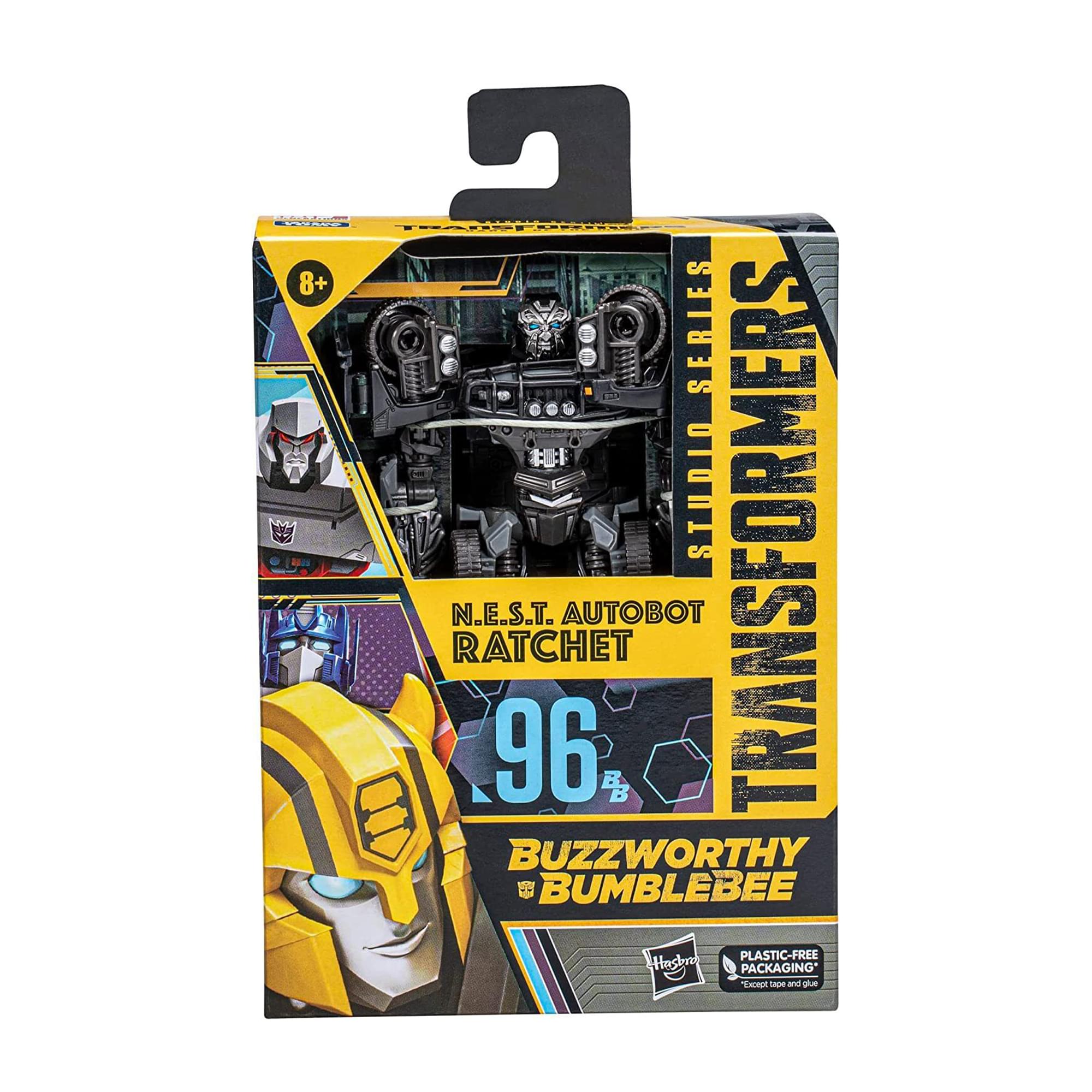 Transformers Studio Series 96 Buzzworthy Bumblebee | N.E.S.T. Autobot Ratchet