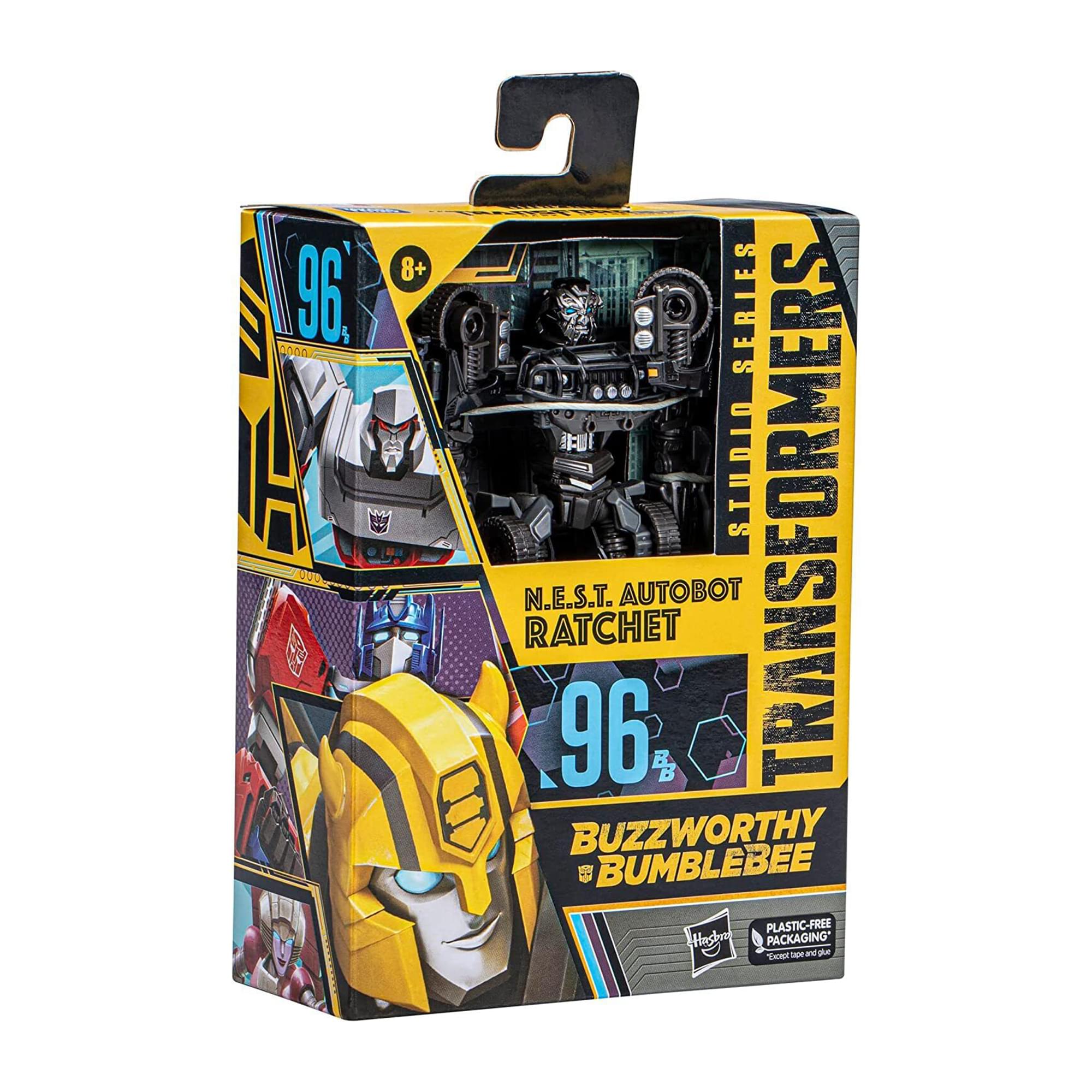 Transformers Studio Series 96 Buzzworthy Bumblebee | N.E.S.T. Autobot Ratchet