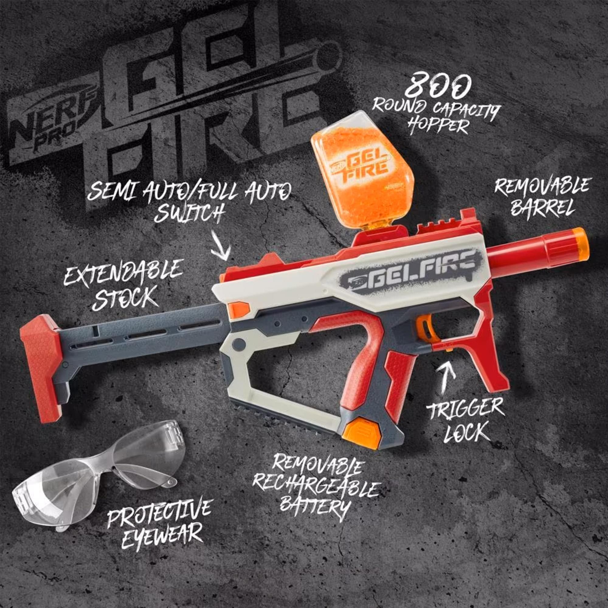Nerf Pro Gel Fire Mythic Full Auto Blaster