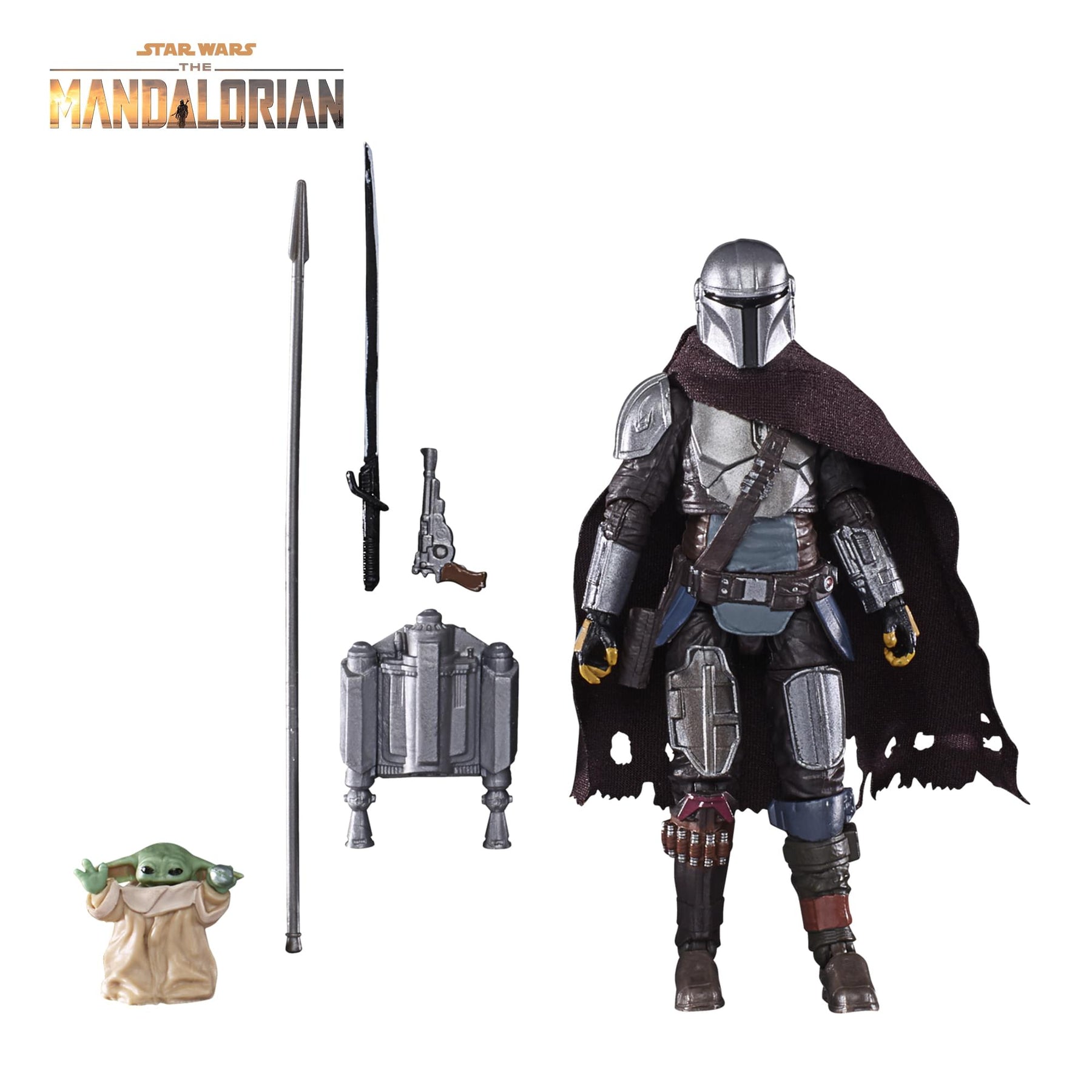 Star Wars The Mandalorian 3.75 Inch Action Figure and N-1 Starfighter Playset