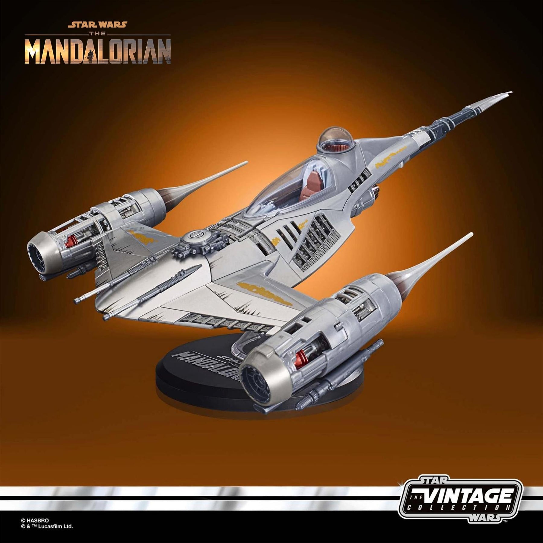 Star Wars The Mandalorian 3.75 Inch Action Figure and N-1 Starfighter Playset