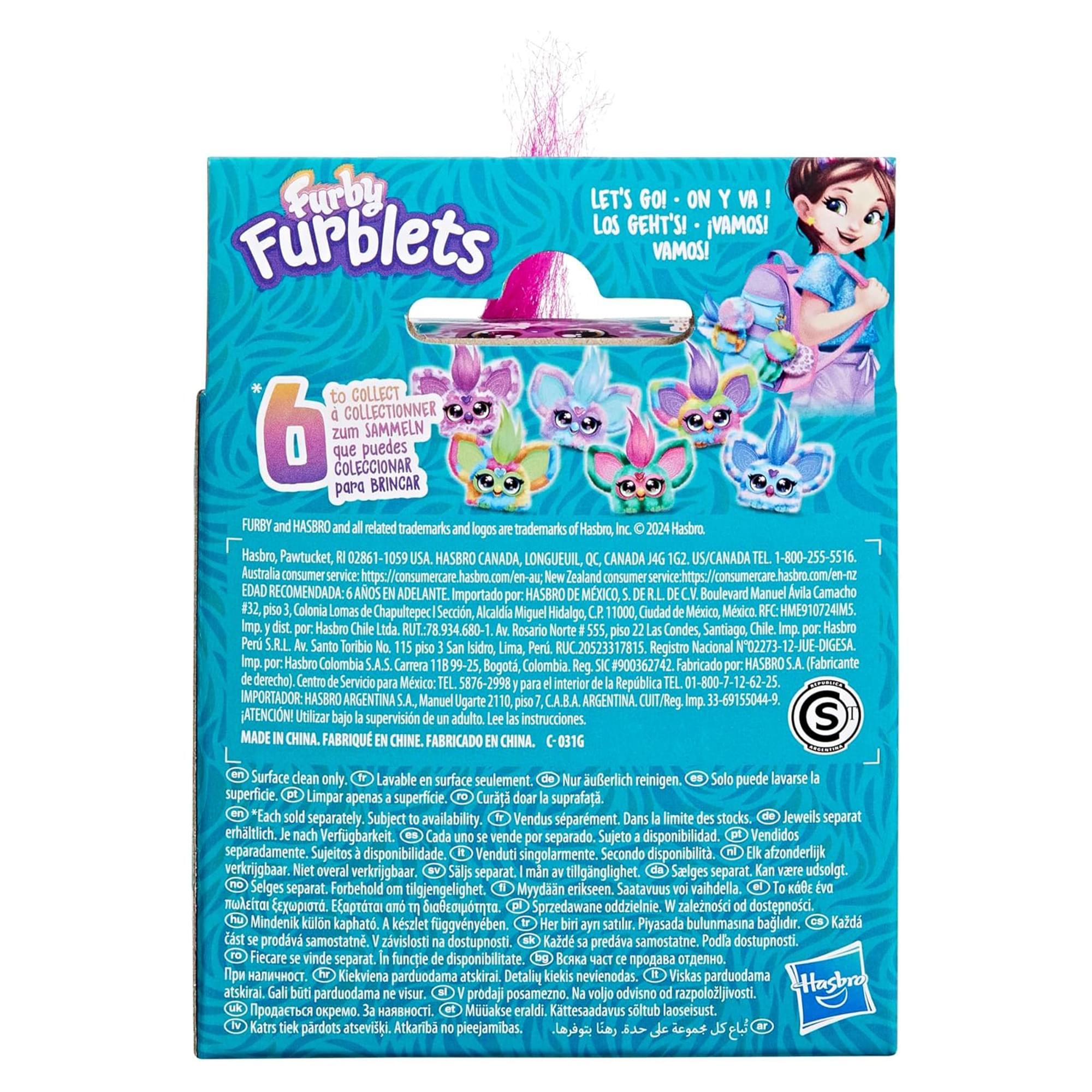 Furby Furblets Electronic Plush | Hip-Bop