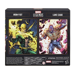 Marvel Legends Iron Fist and Luke Cage 6 Inch Action Figure Set