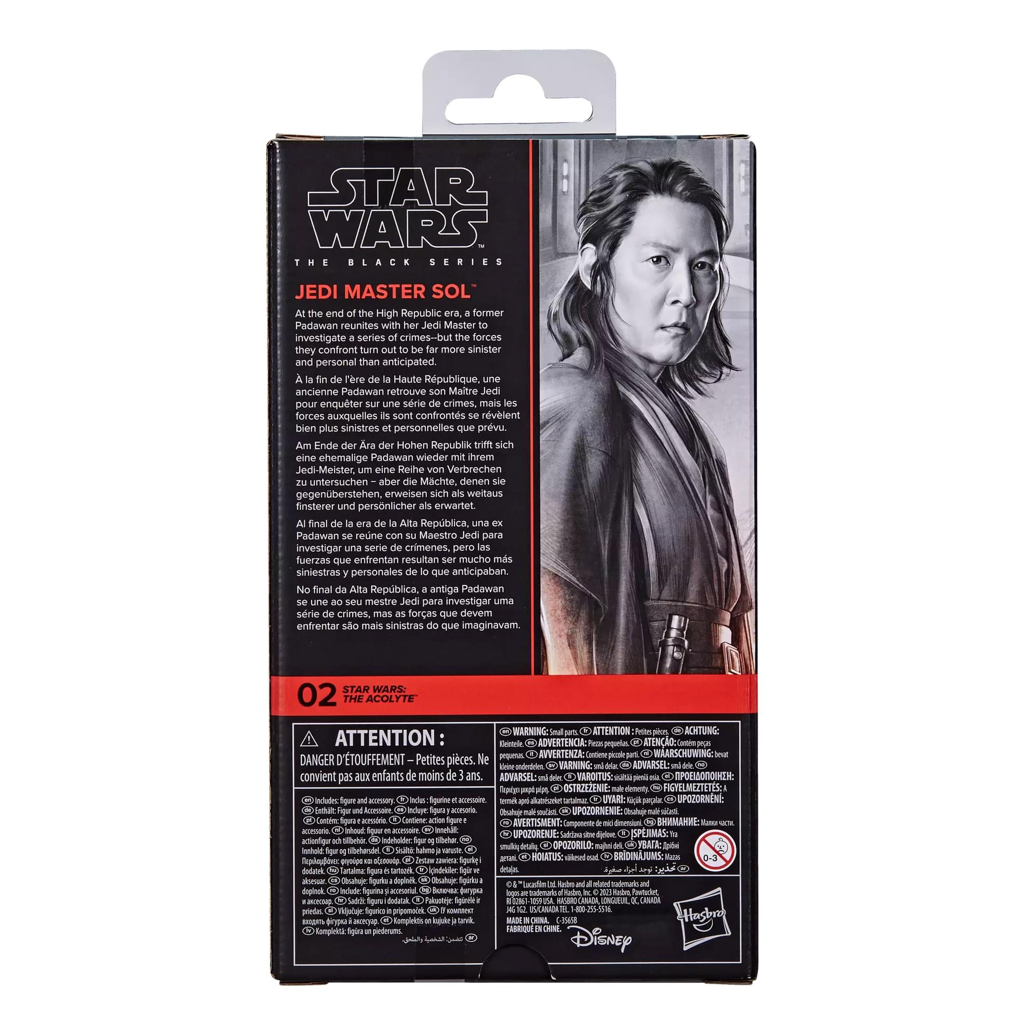 Star Wars Black Series 6 Inch Action Figure | Jedi Master Sol