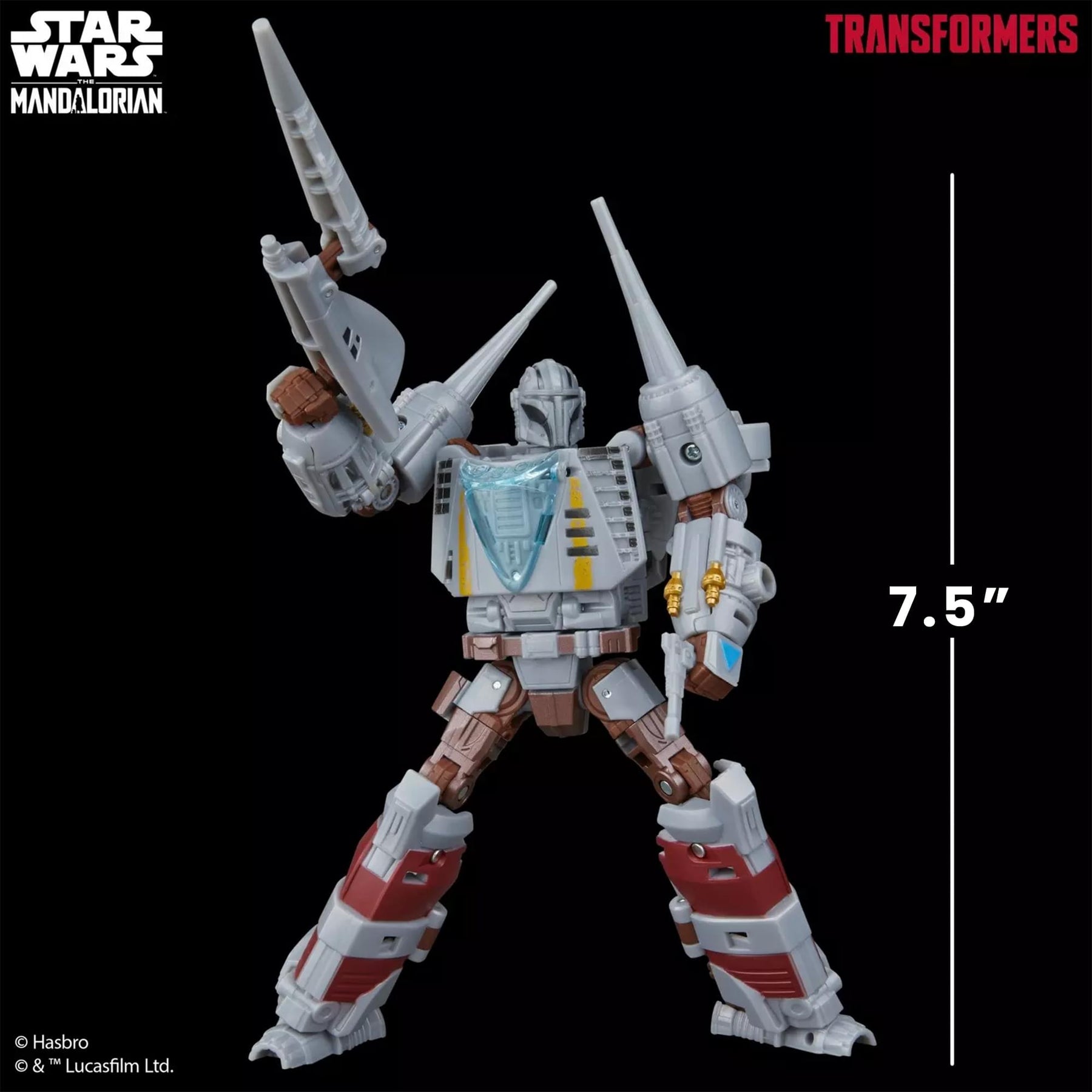Transformers x Star Wars 7.5-Inch N-1 Starfighter Action Figure