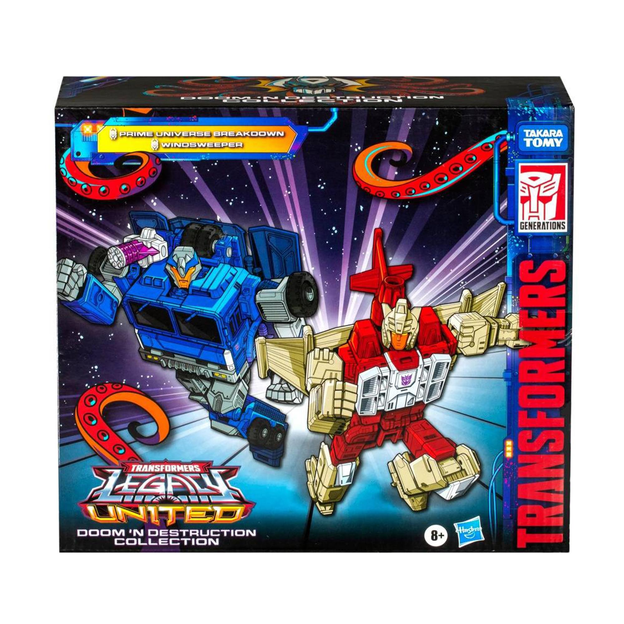 Transformers United Doom 'N Destruction Figure Set | Breakdown & Windsweeper