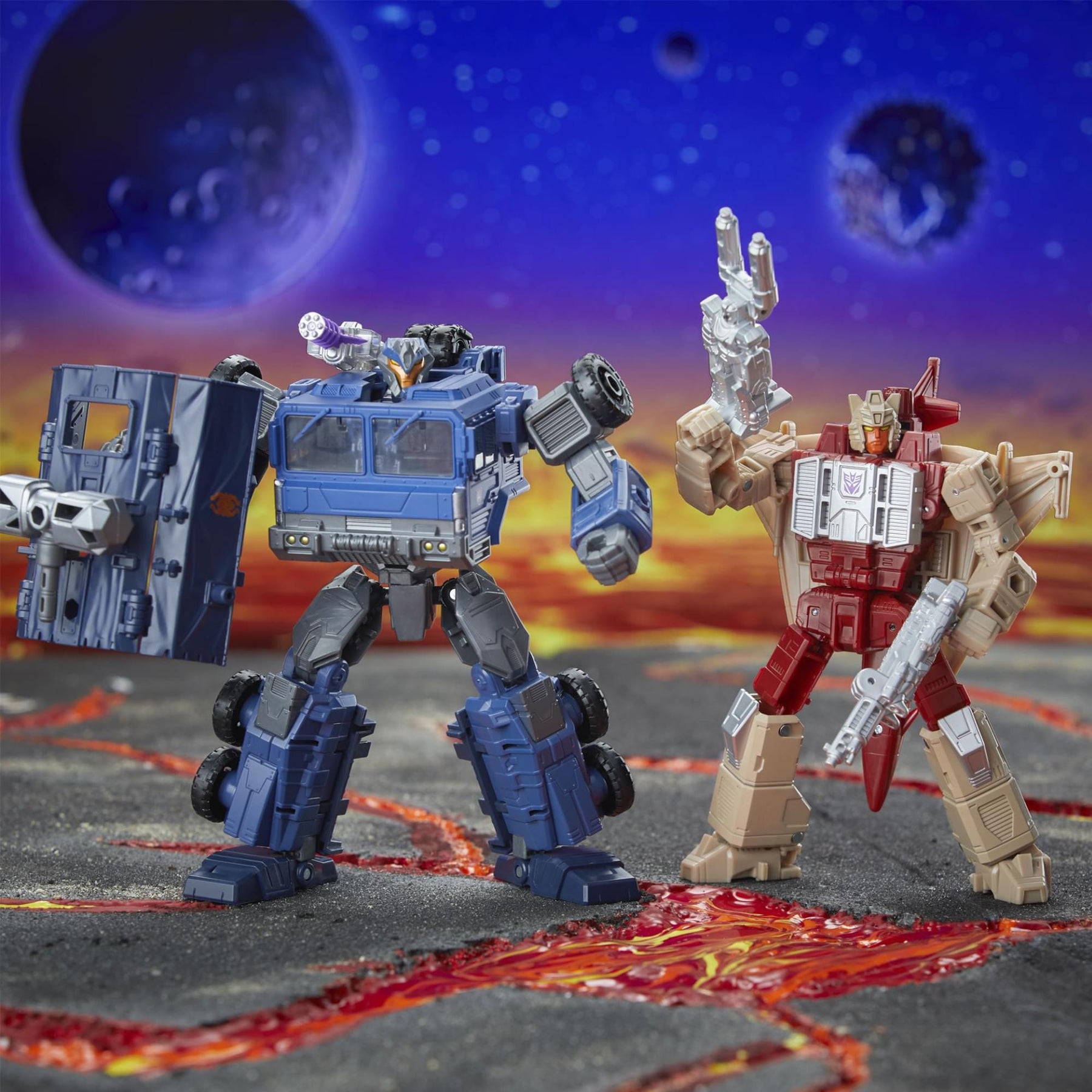 Transformers United Doom 'N Destruction Figure Set | Breakdown & Windsweeper