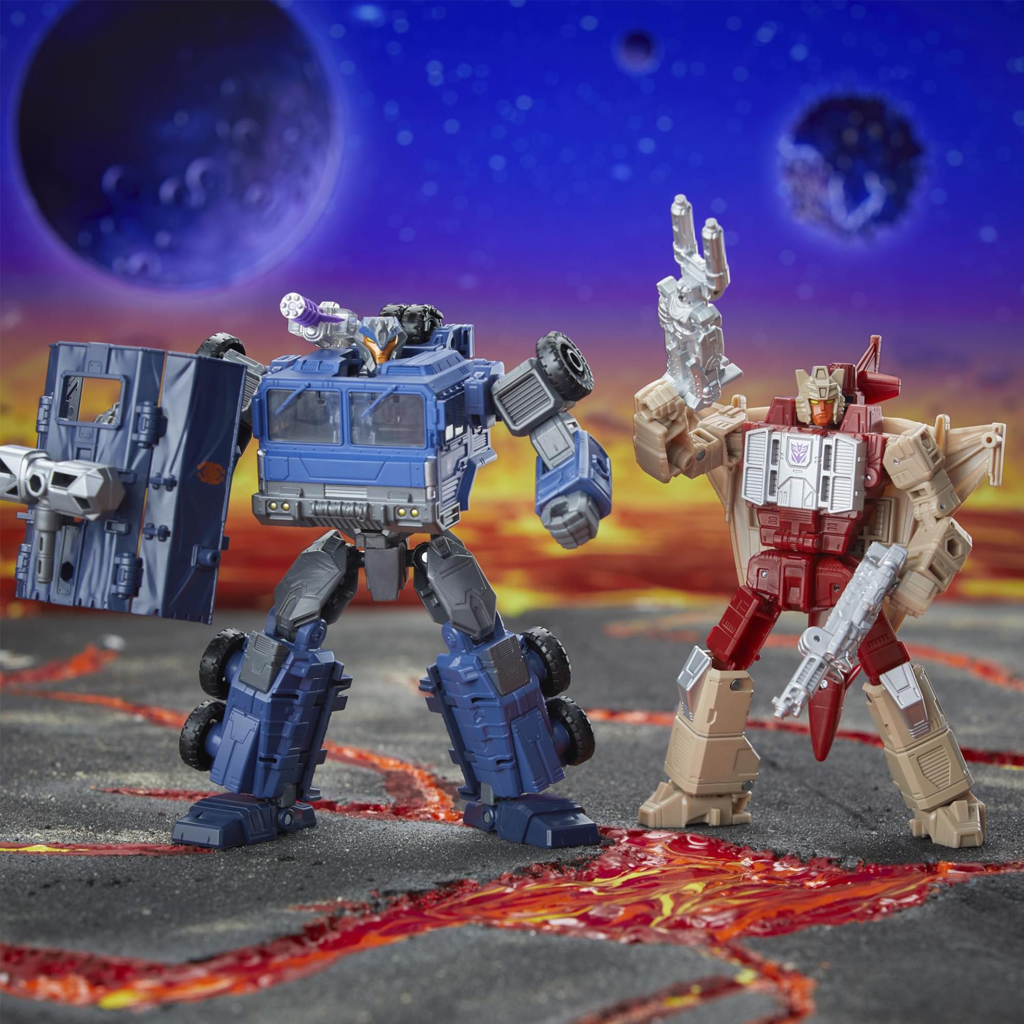 Transformers United Doom 'N Destruction Figure Set | Breakdown & Windsweeper