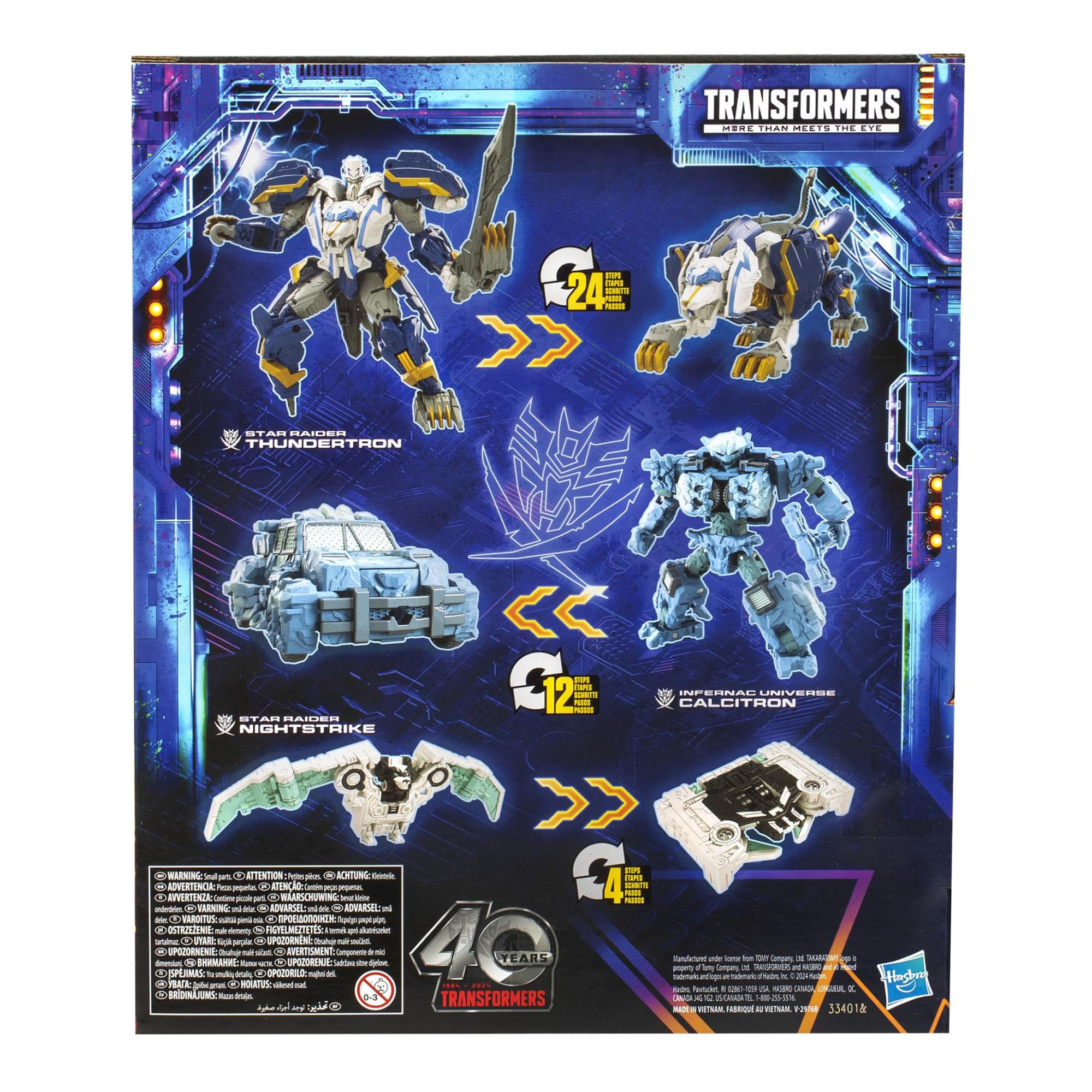 Transformers Legacy United 3-Piece Star Raider Figure Set