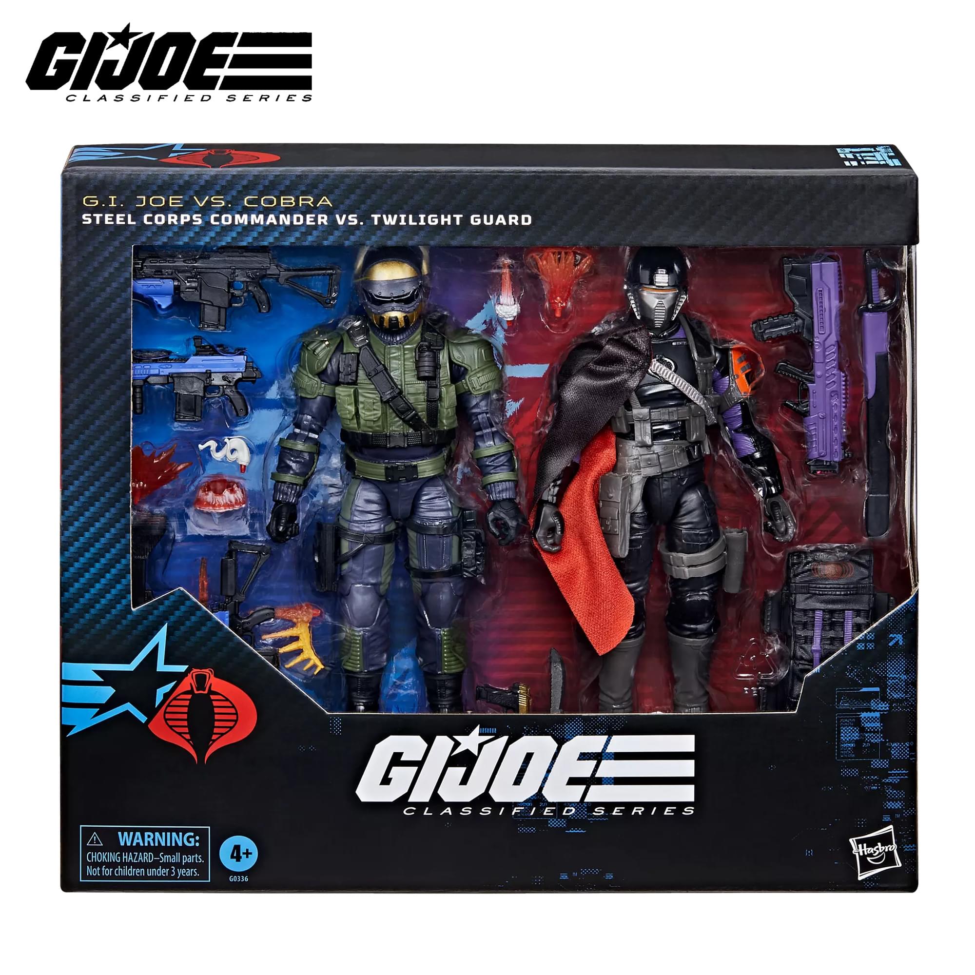 G.I. Joe 6 Inch Classified Series | Steel Corps Commander Vs. Twilight Guard