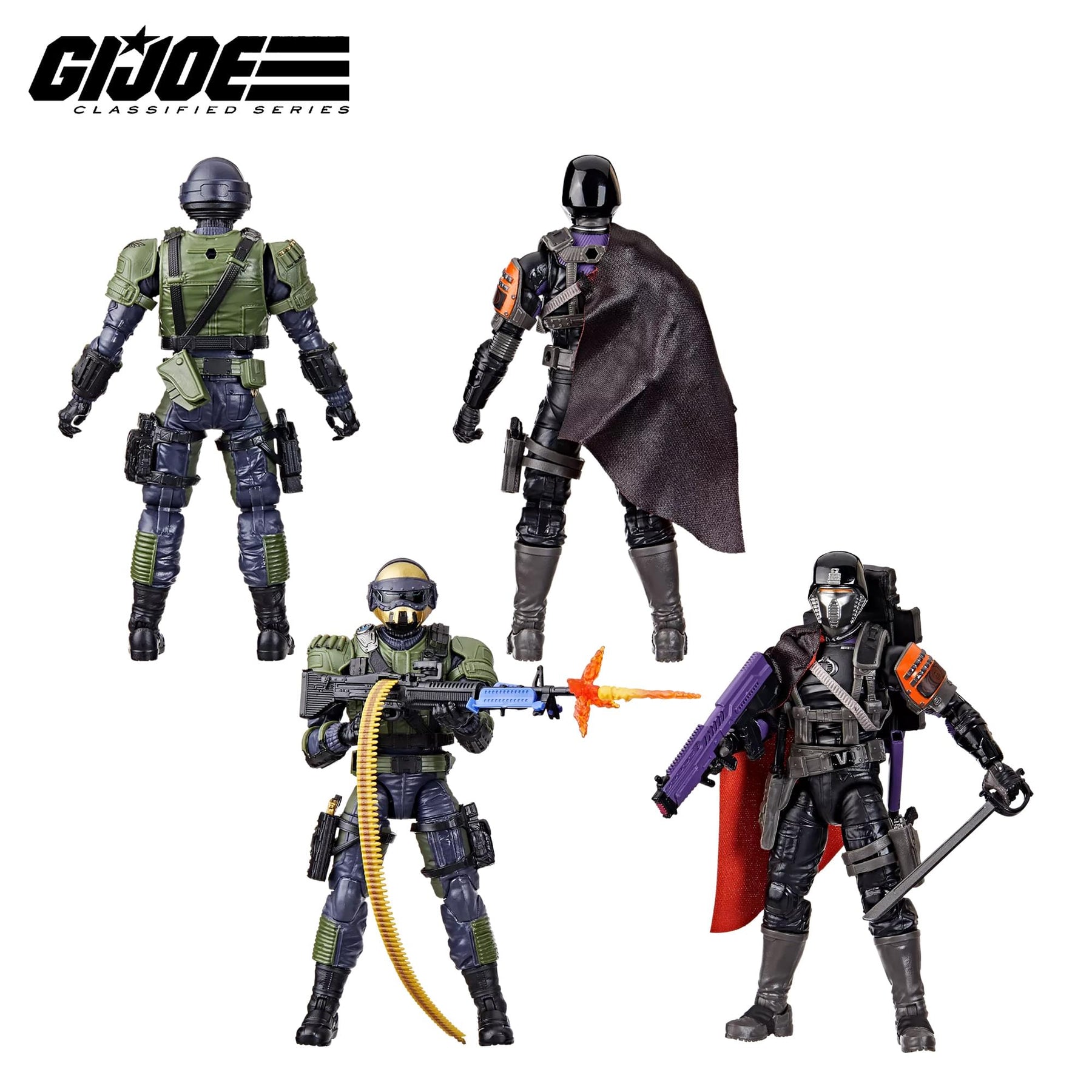G.I. Joe 6 Inch Classified Series | Steel Corps Commander Vs. Twilight Guard