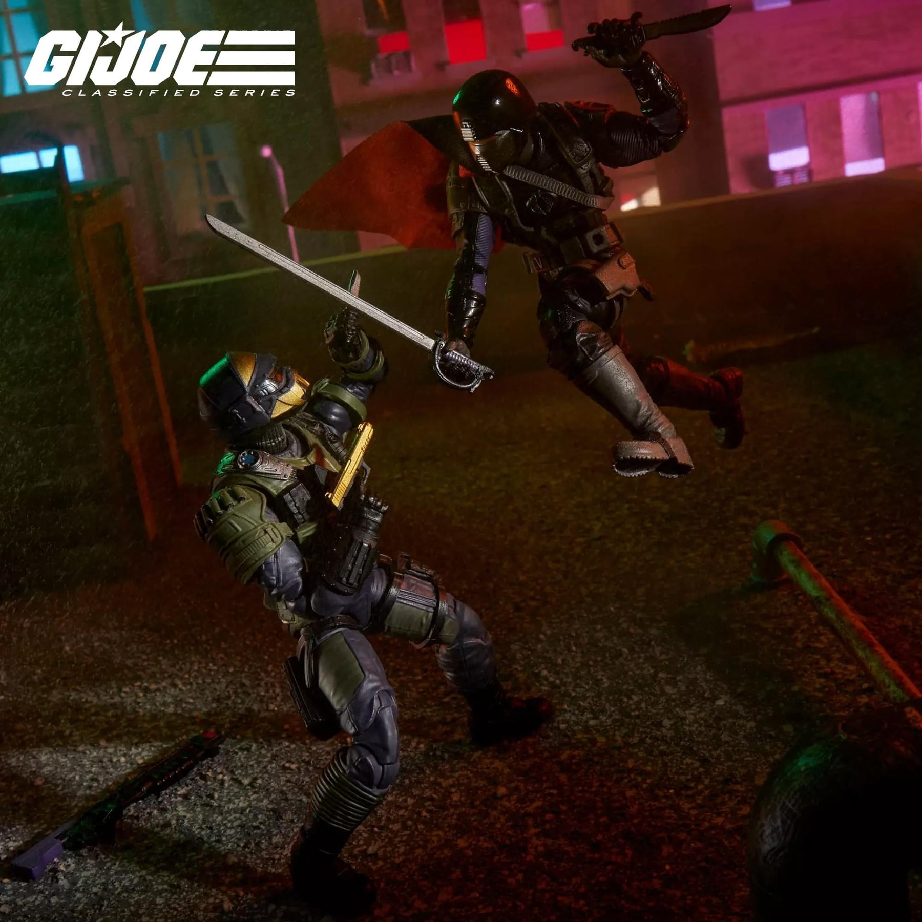G.I. Joe 6 Inch Classified Series | Steel Corps Commander Vs. Twilight Guard