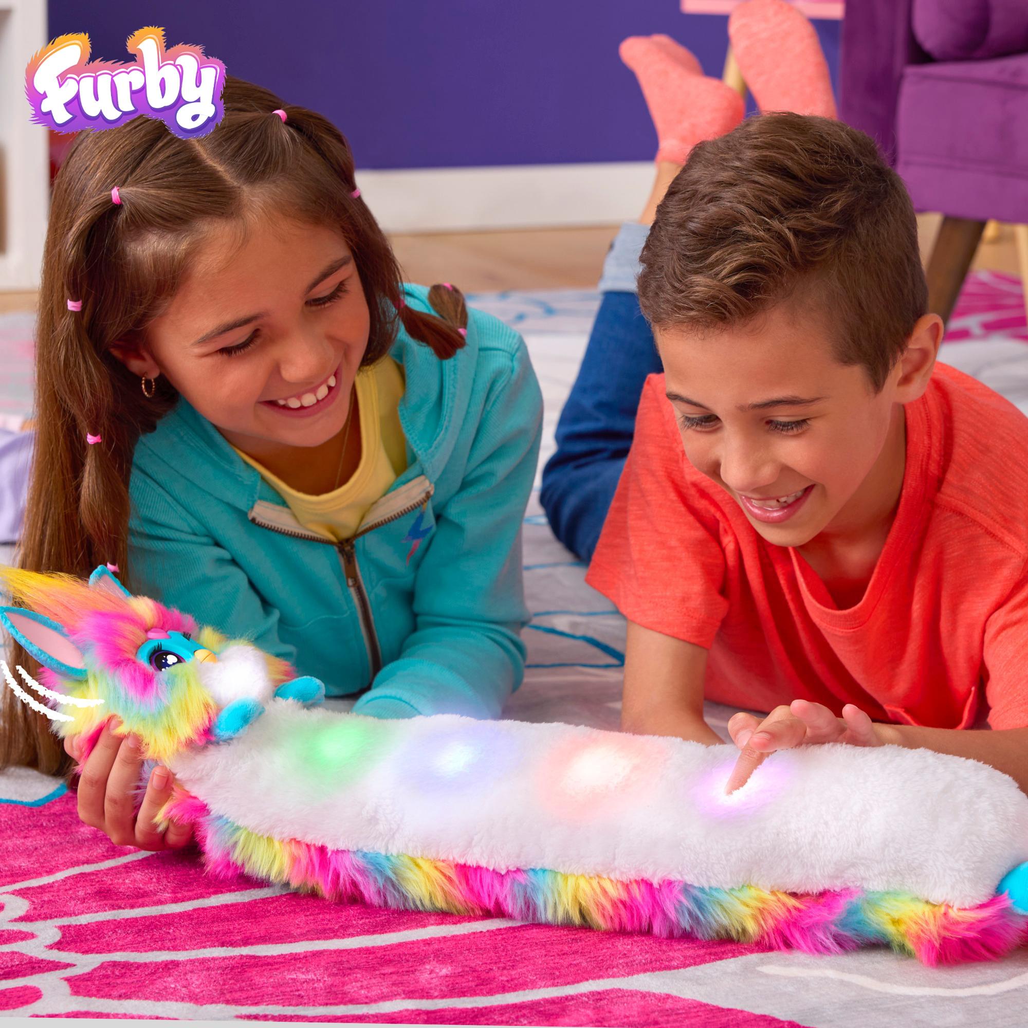 Furby DJ 32-Inch Interactive Rainbow Plush | With Music, Lights, Motion, & Games