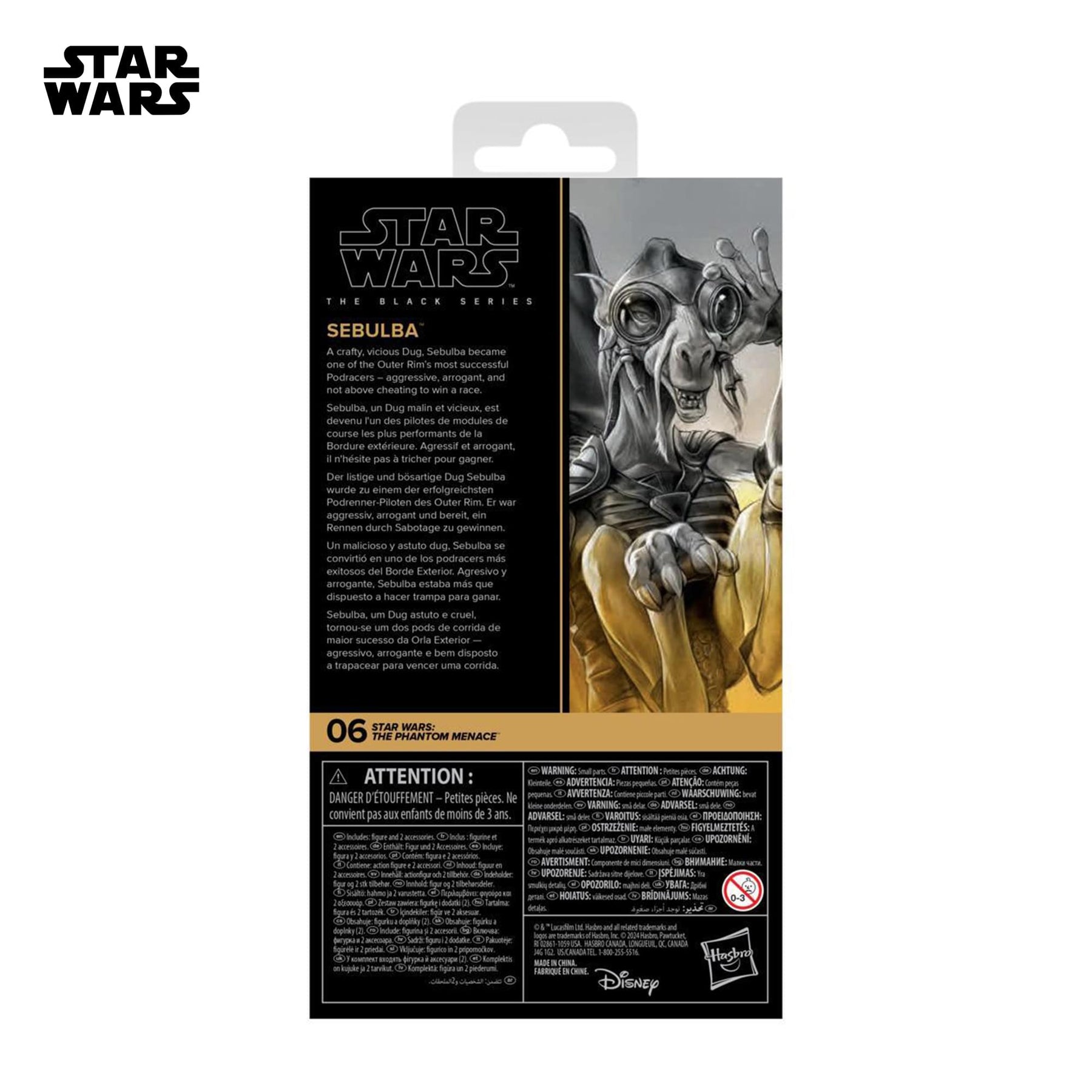 Star Wars Black Series Sebulba 6-Inch Action Figure