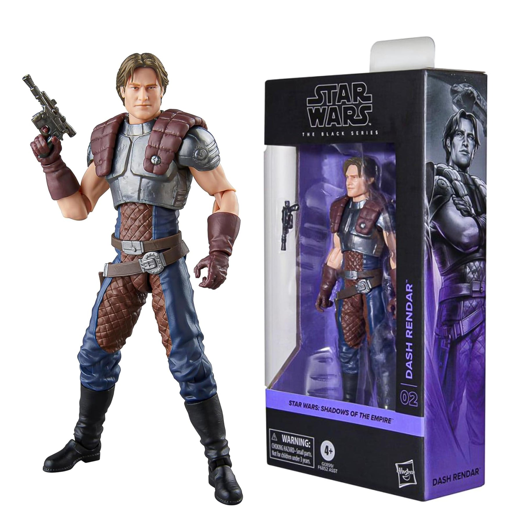 Star Wars Black Series Dash Rendar 6-Inch Action Figure