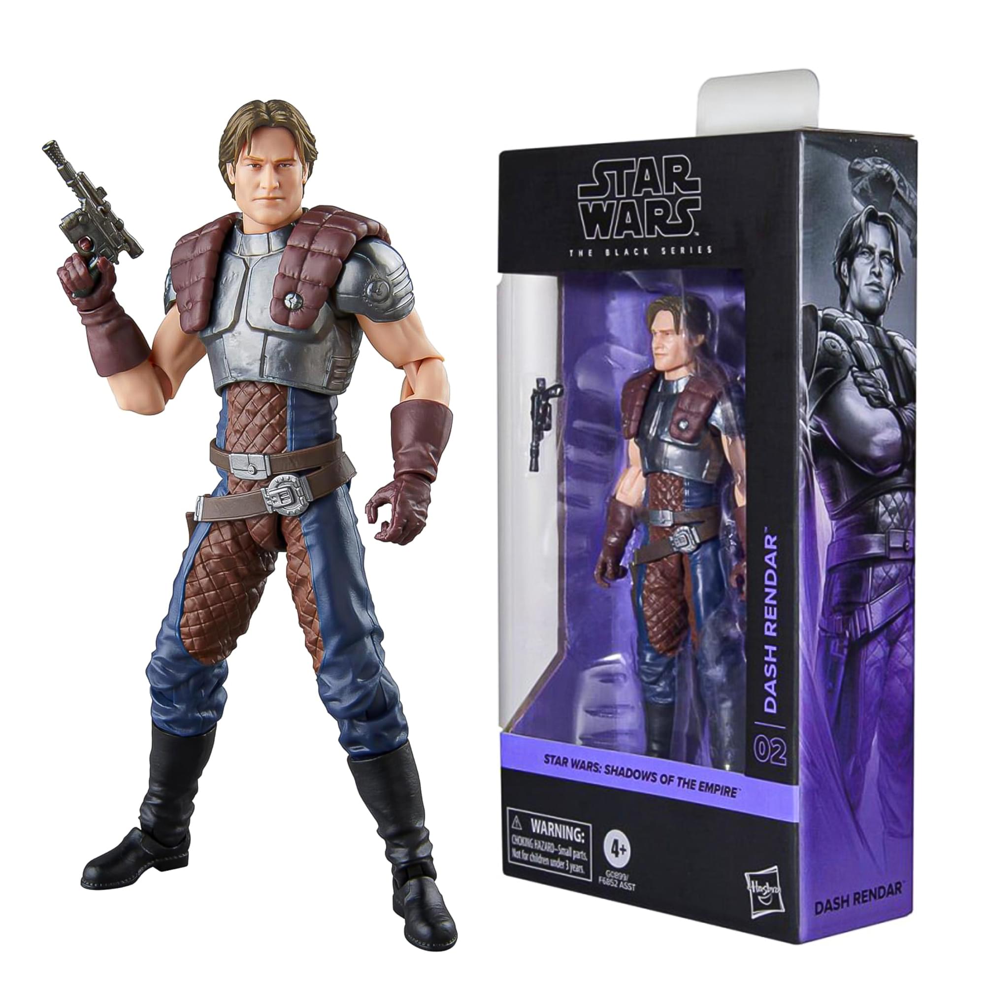 Star Wars Black Series Dash Rendar 6-Inch Action Figure